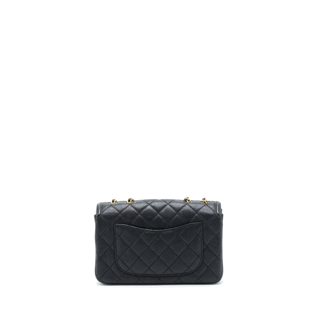Chanel Filigree Flap Bag Caviar Black