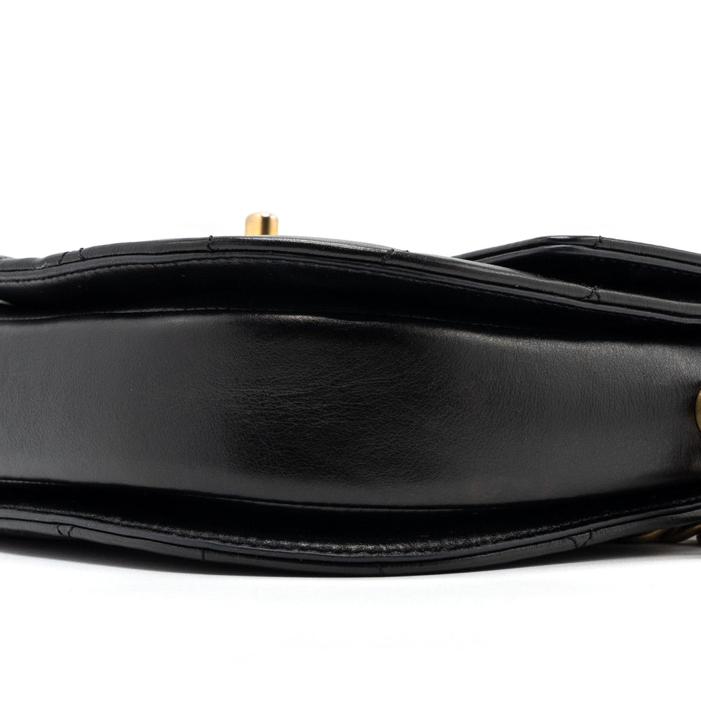 Chanel Messenger Bag Calfskin Black
