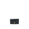 Chanel Flap Key Holder Caviar Black