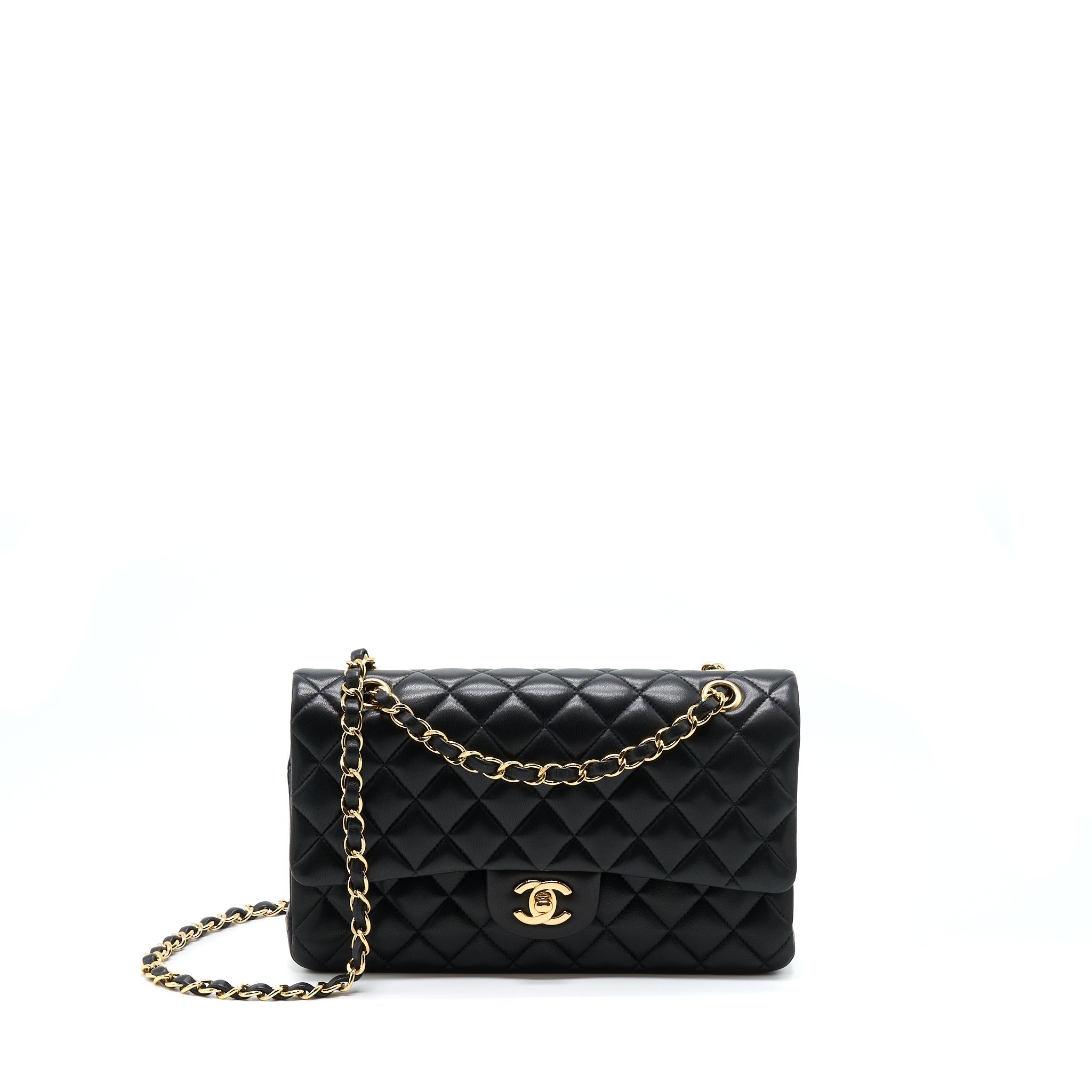 Chanel Classic Double Flap Bag Lambskin Black