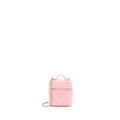 Chanel Mini Top Handle Vanity Case Caviar Pink L