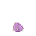 Chanel Small Heart Bag Lambskin Purple L