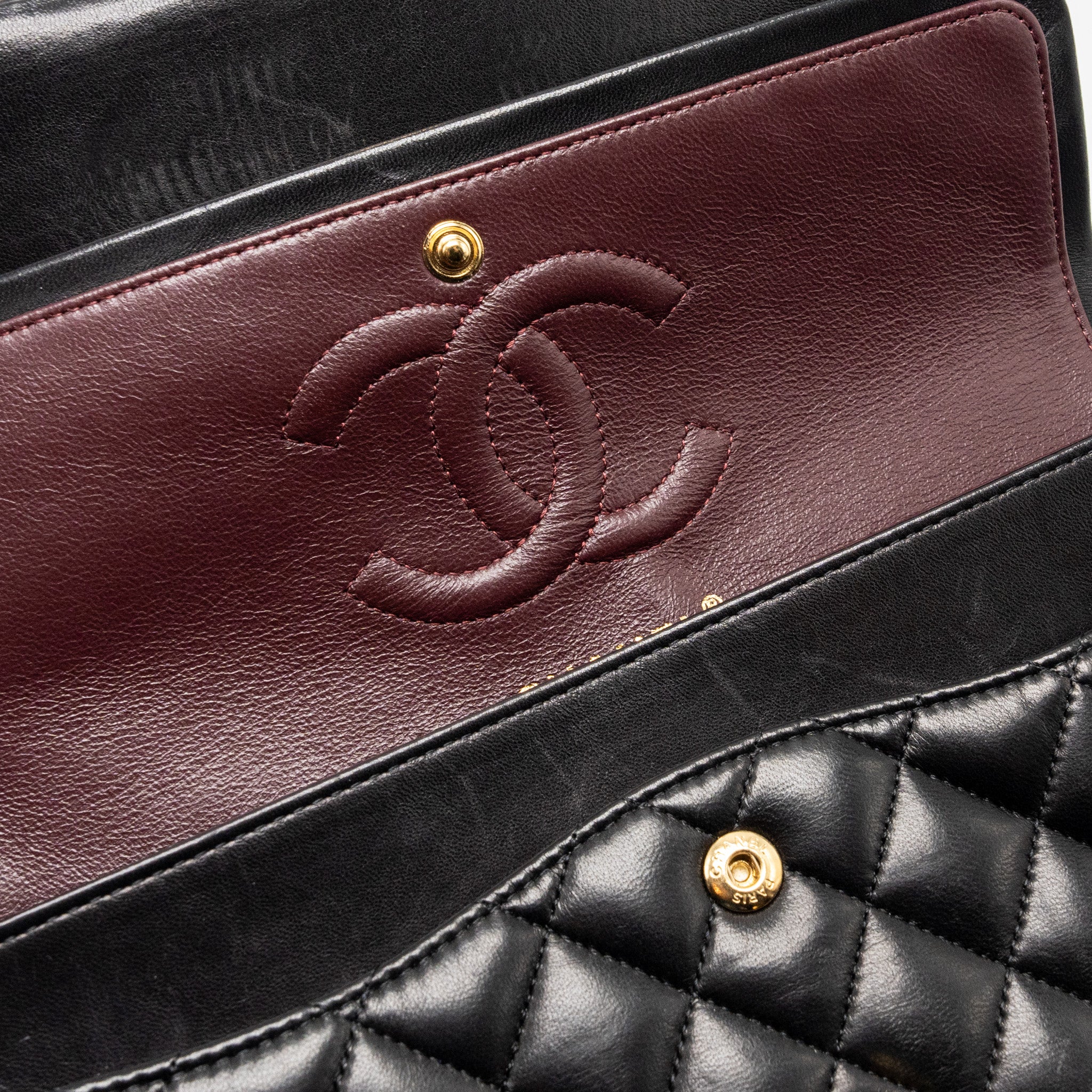 Chanel Medium Classic Double Flap Bag lambskin black
