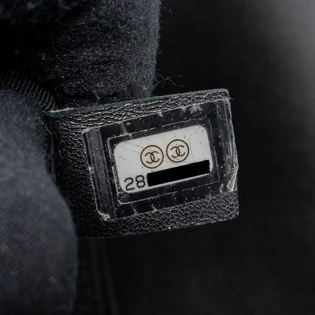 Chanel small boy bag calfskin black