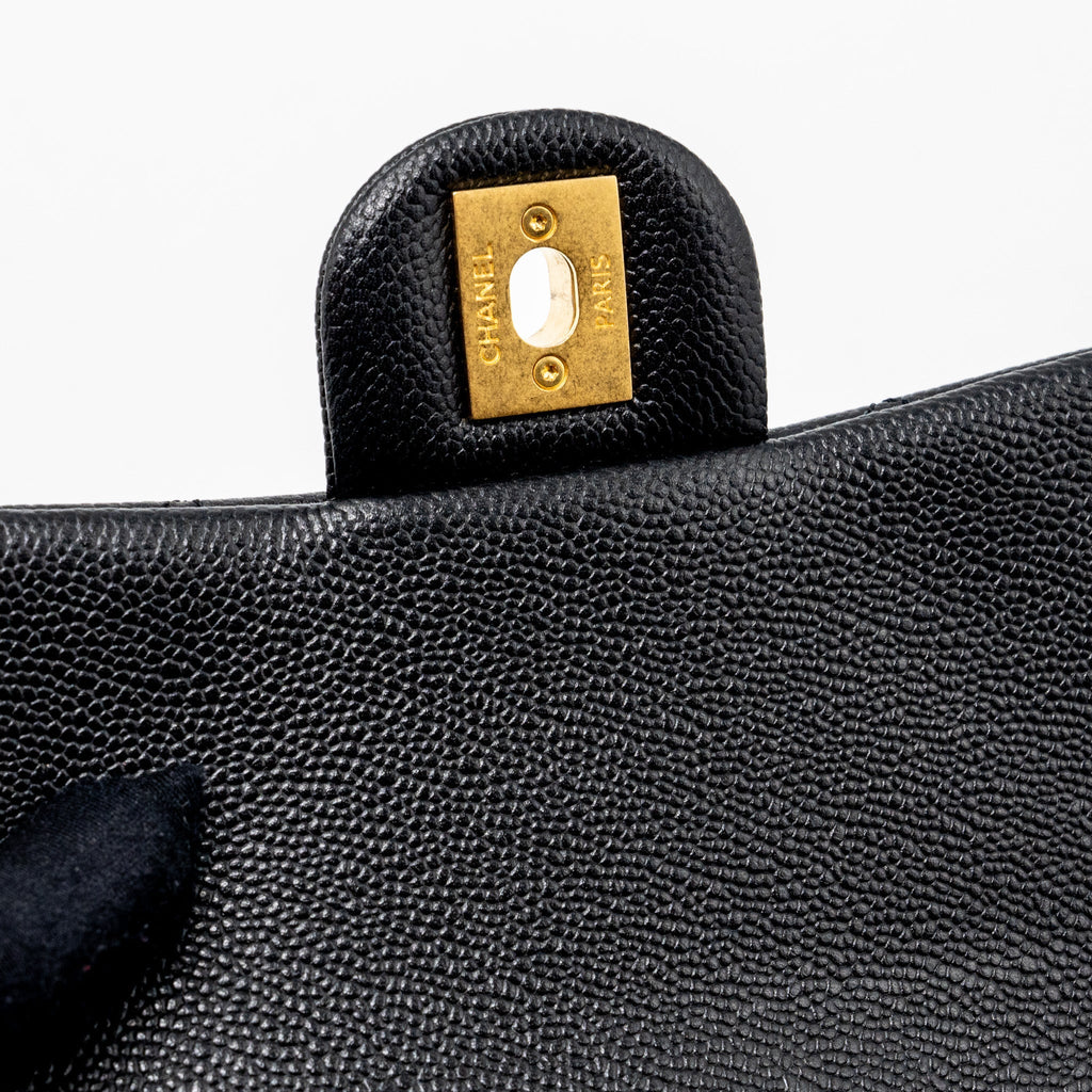 Chanel 23p Mini Coco Love Flap Bag Caviar Black (Microchip)