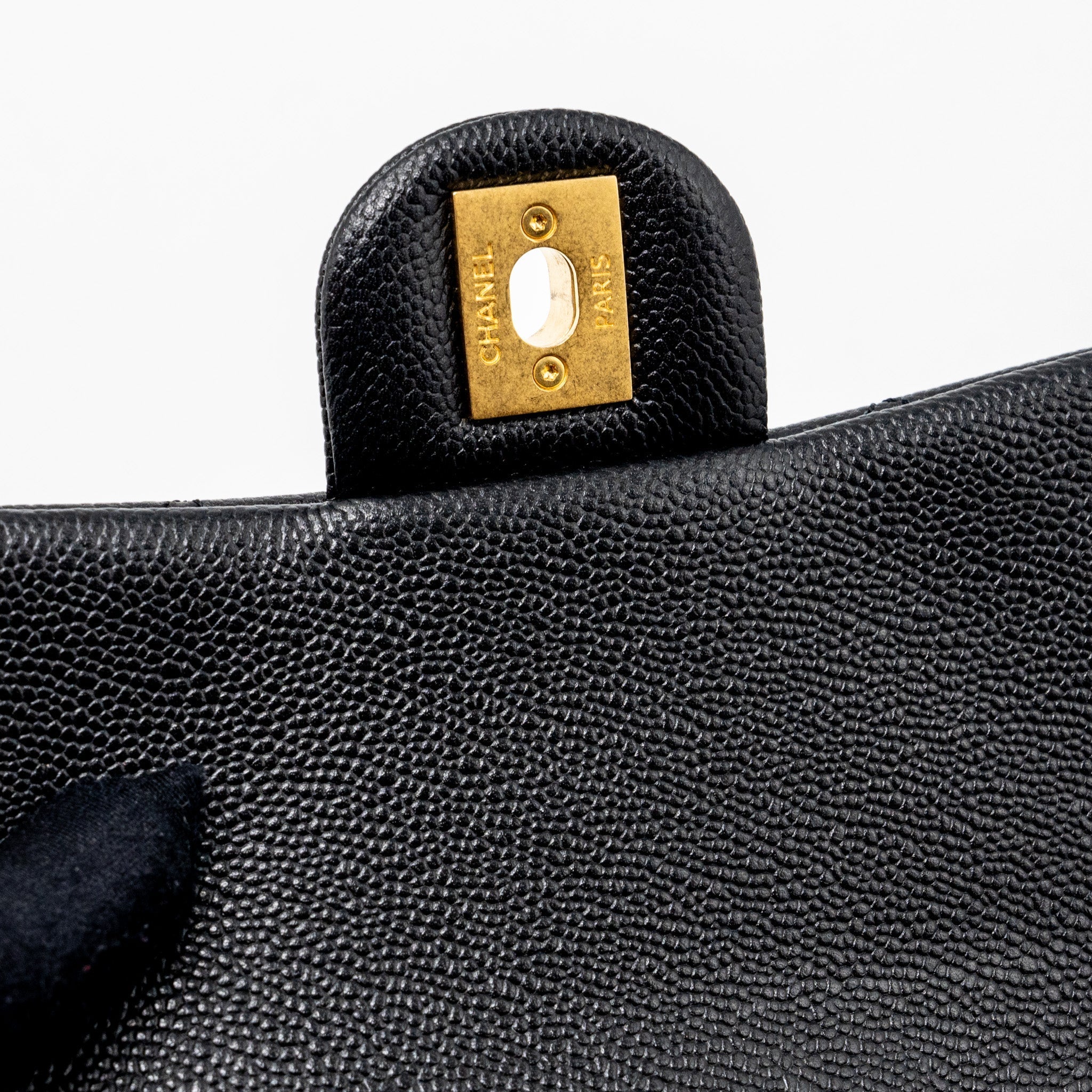 Chanel 23p Mini Coco Love Flap Bag Caviar Black (Microchip)