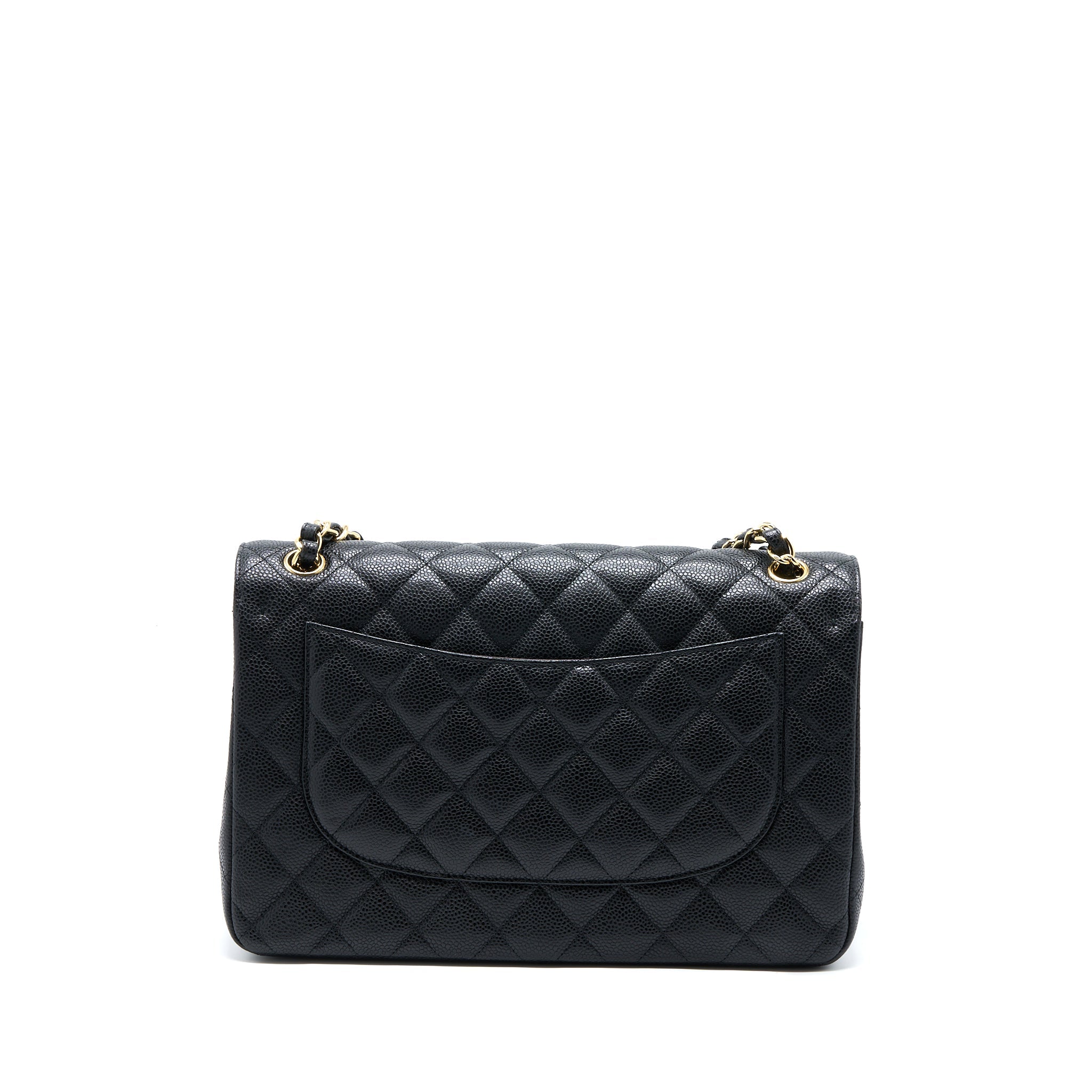 Chanel Jumbo Classic Double Flap Bag Caviar Black