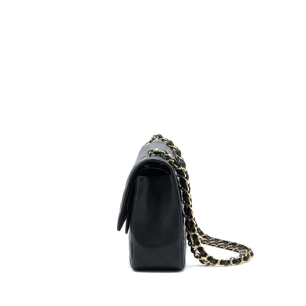 Chanel Jumbo Classic Double Flap Bag Caviar Black