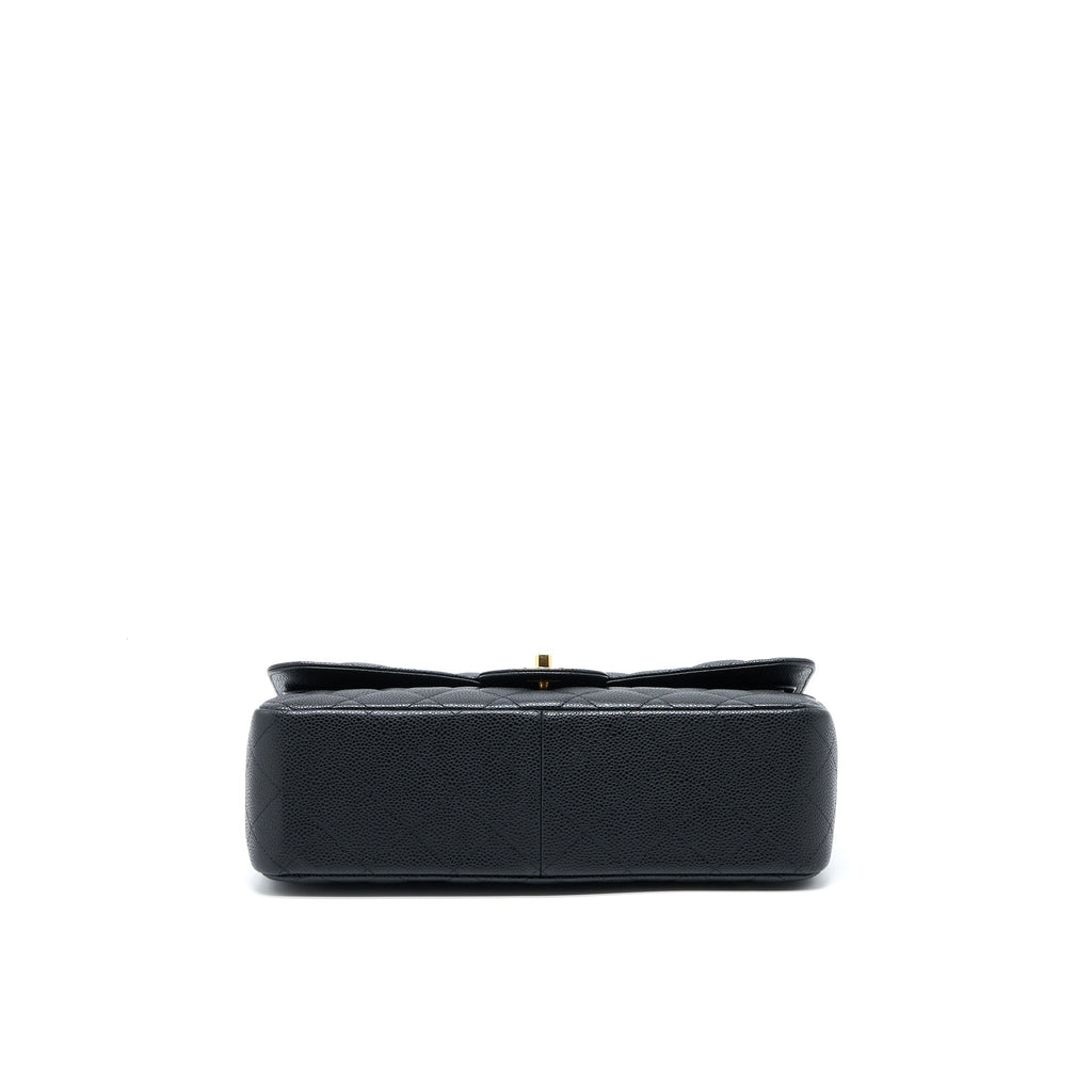 Chanel Jumbo Classic Double Flap Bag Caviar Black