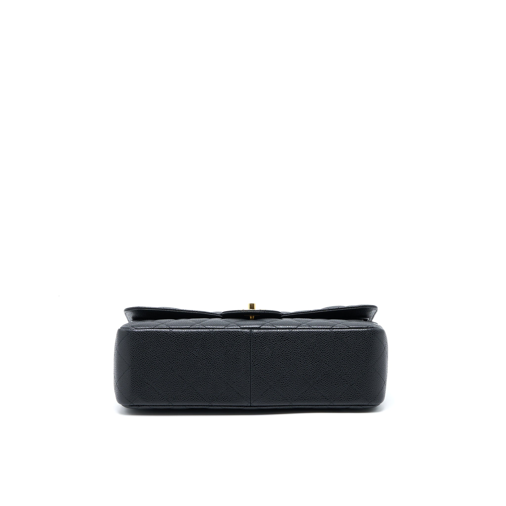 Chanel Jumbo Classic Double Flap Bag Caviar Black