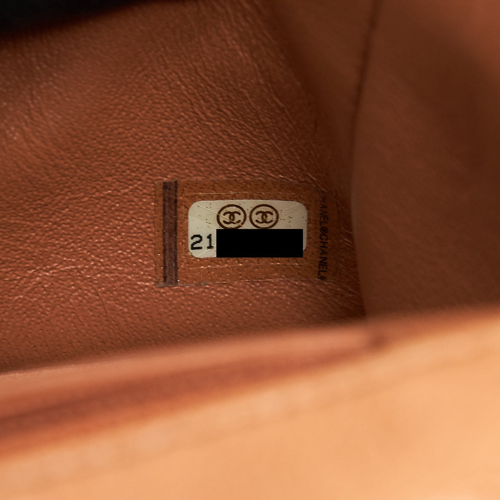 Chanel Seasonal Flap Bag Grained Calfskin Pink