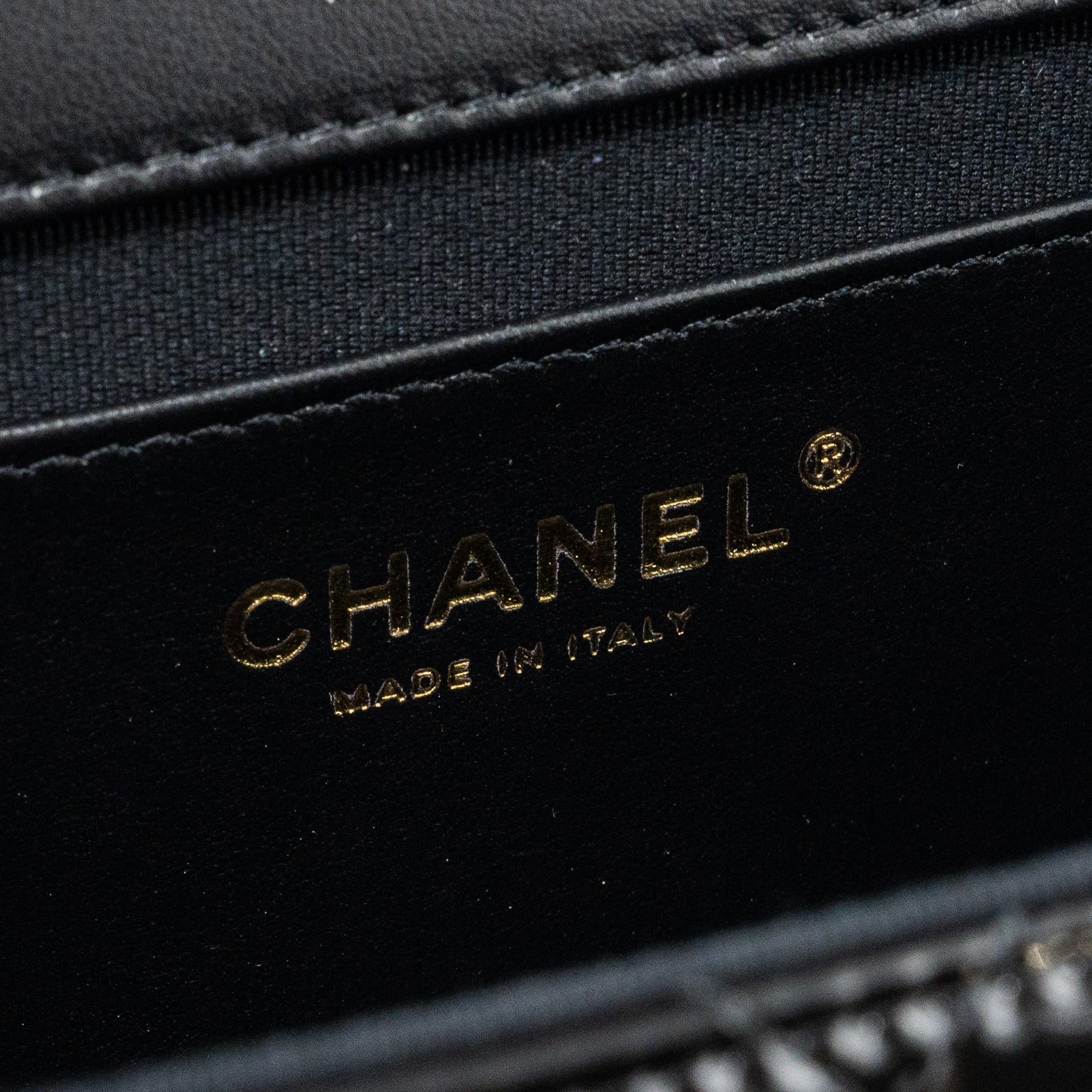Chanel Small Trendy CC Dual Flap Bag patent black L (microchip)