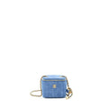 Chanel 22C Pearl Crush Mini Vanity With Chain Denim Blue