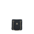 Chanel 22S Mini Bucket Bag Caviar Black L (Microchip)