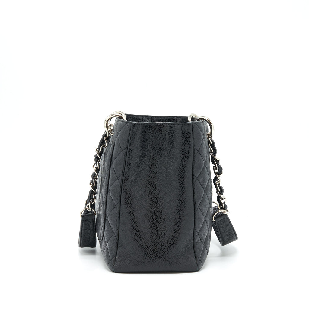 Chanel Grand Shopping Tote Bag Caviar Black