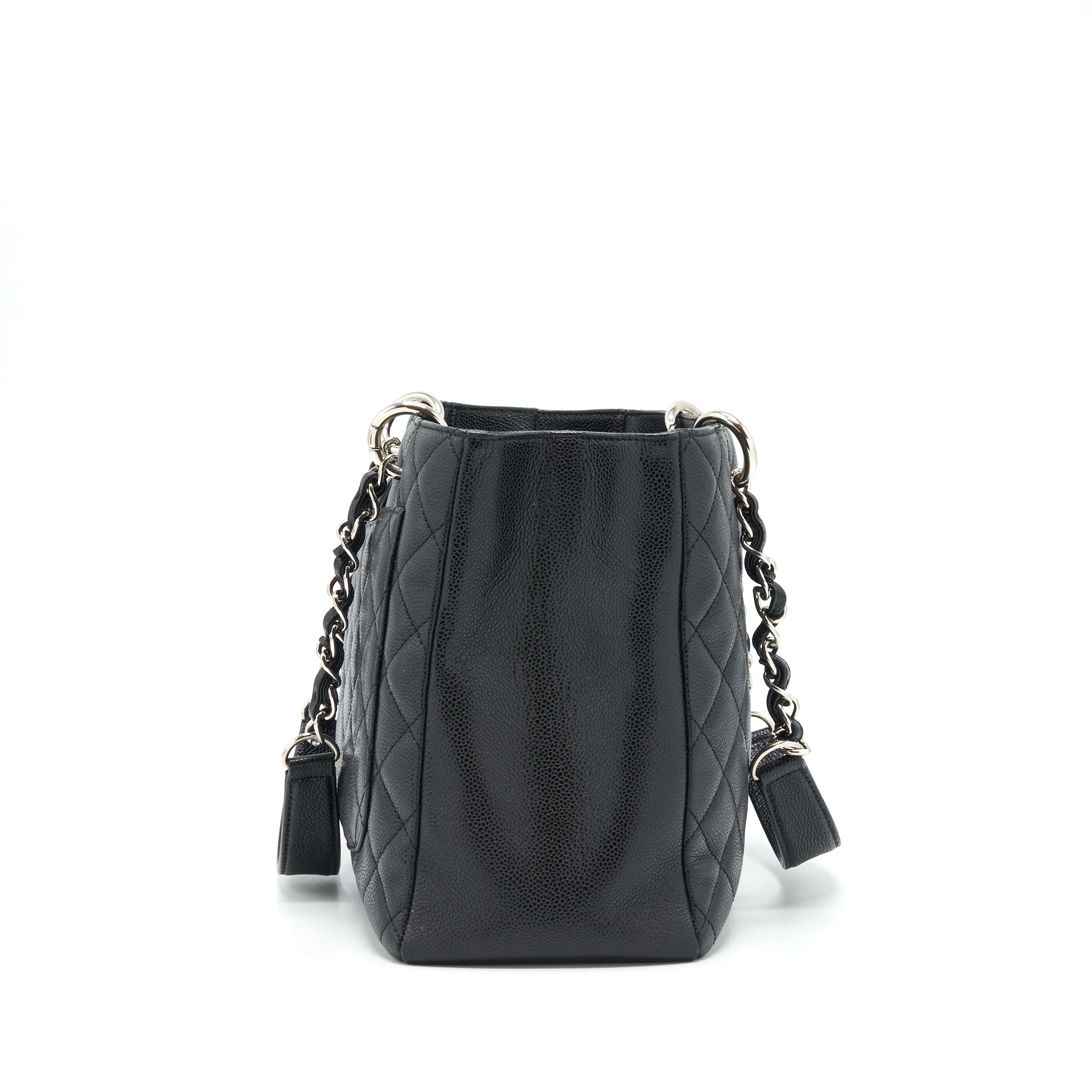 Chanel Grand Shopping Tote Bag Caviar Black