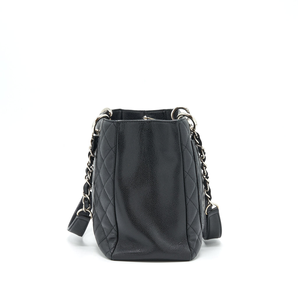 Chanel Grand Shopping Tote Bag Caviar Black