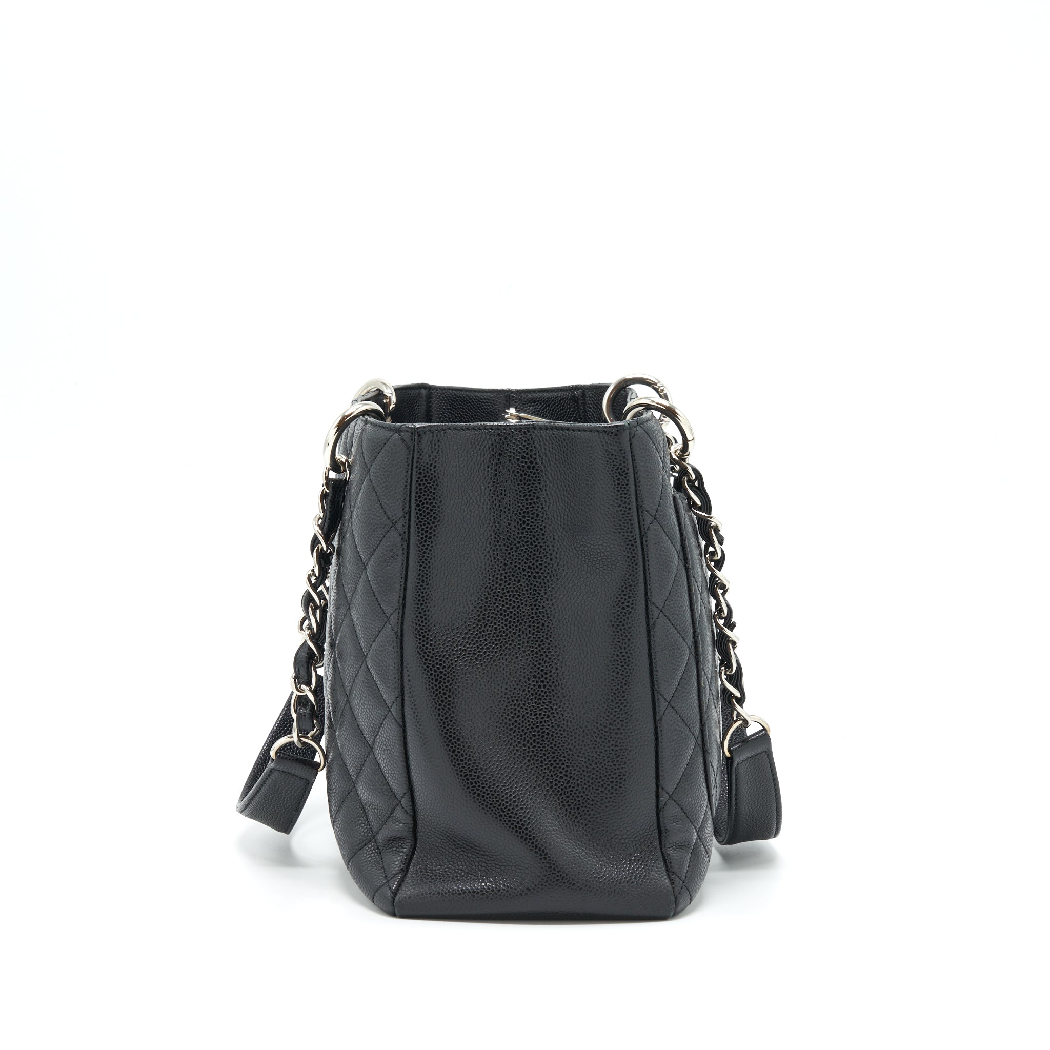 Chanel Grand Shopping Tote Bag Caviar Black