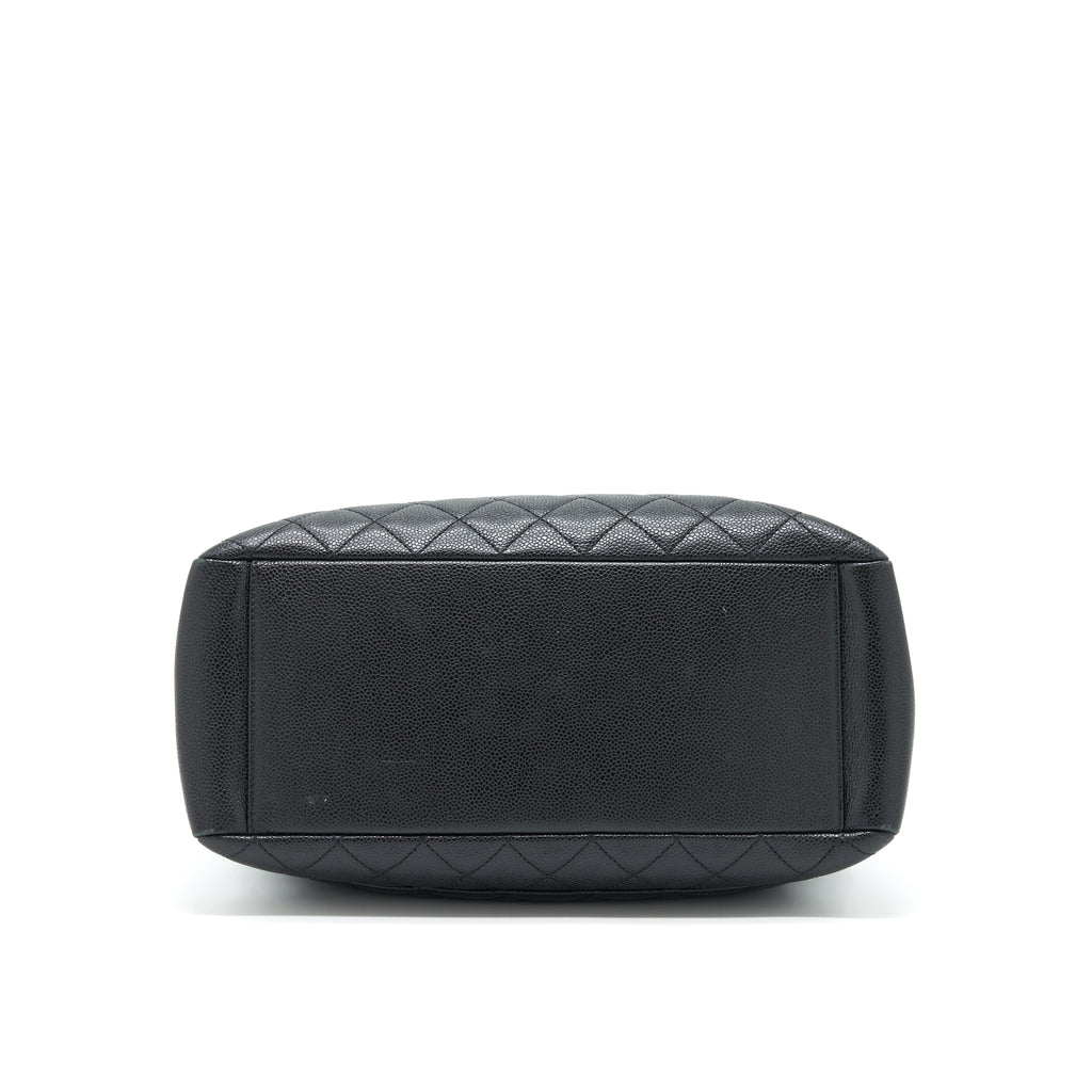 Chanel Grand Shopping Tote Bag Caviar Black