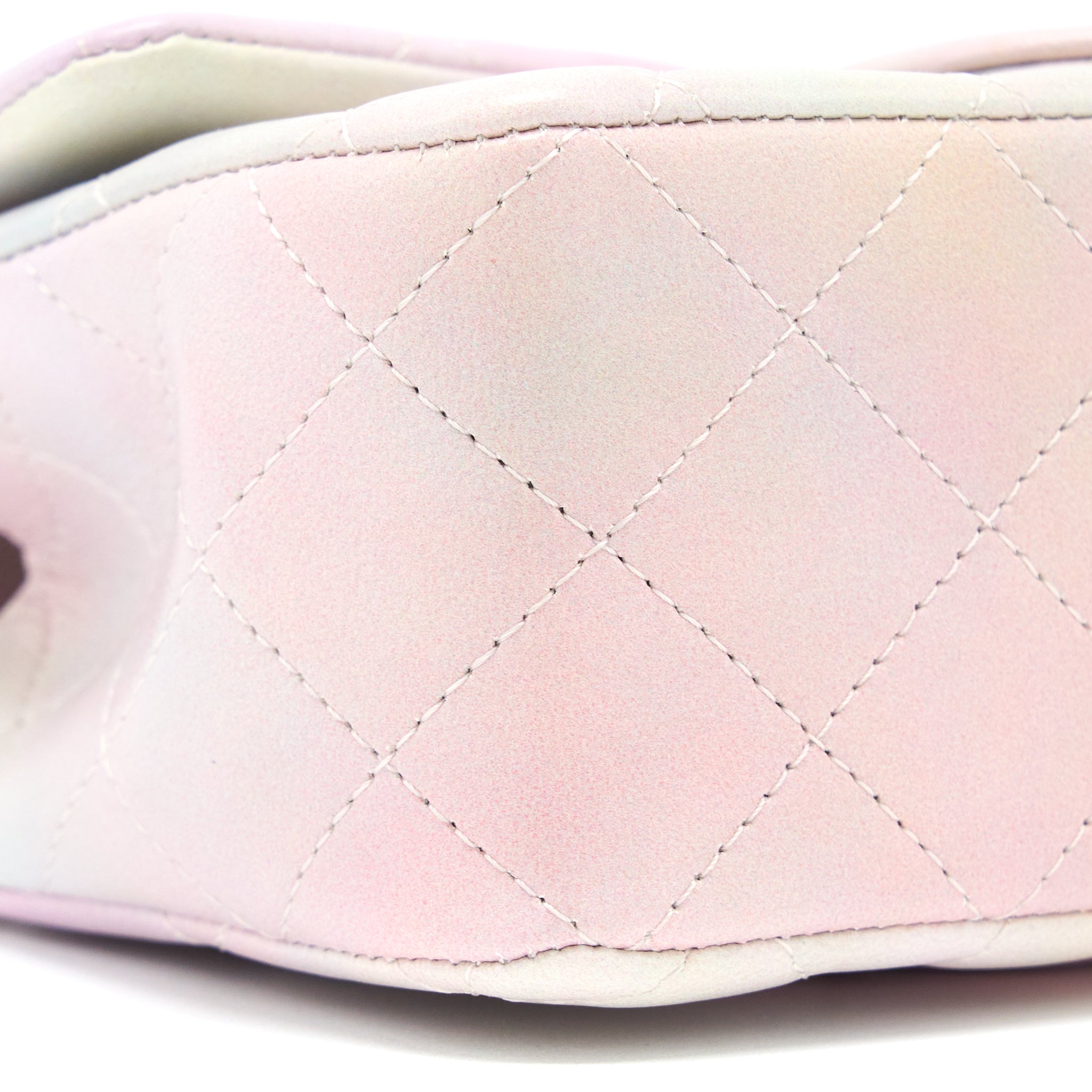 Chanel Top Handle Mini Rectangular Flap Ombré Multicolour Lambskin  (Microchip)