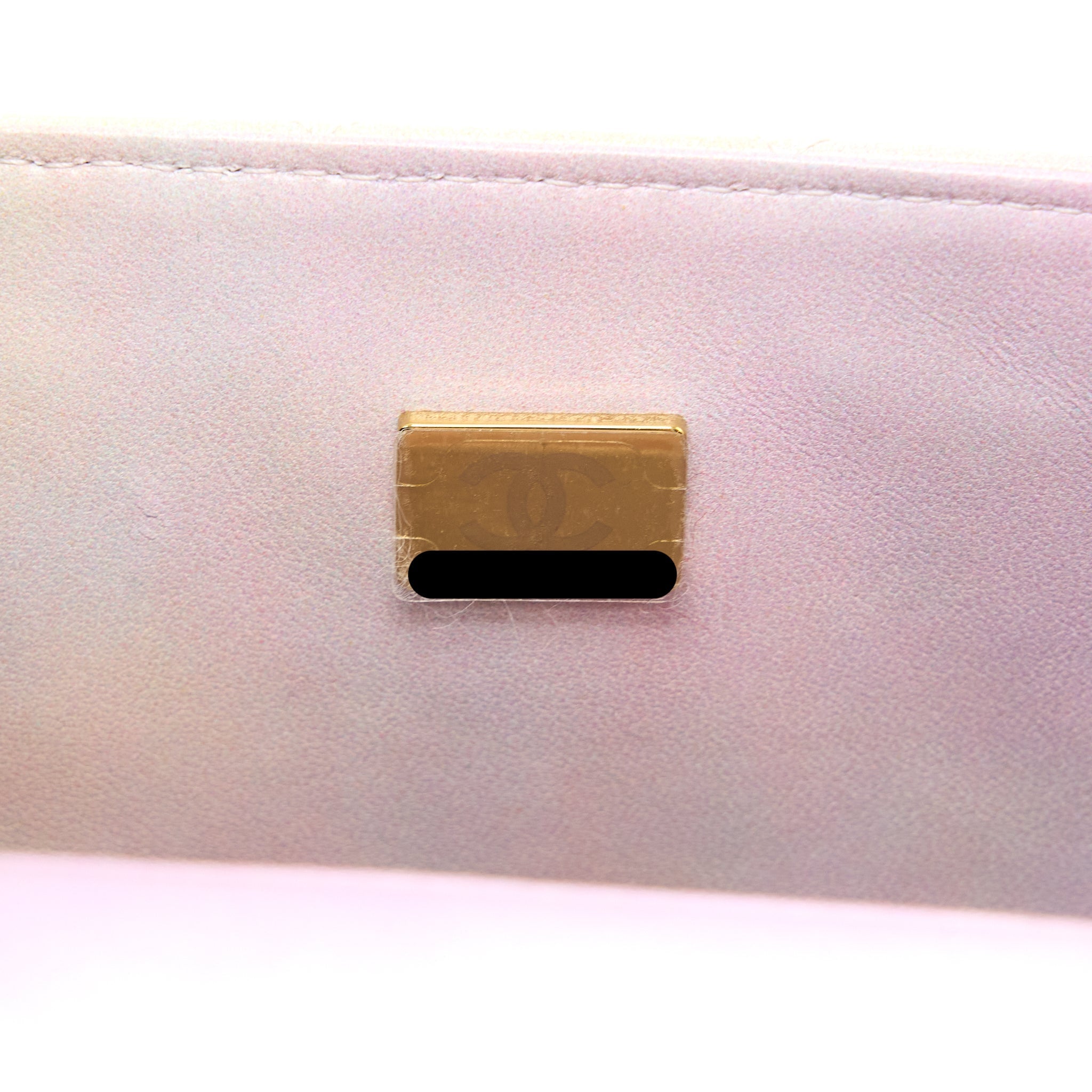 Chanel Top Handle Mini Rectangular Flap Ombré Multicolour Lambskin  (Microchip)