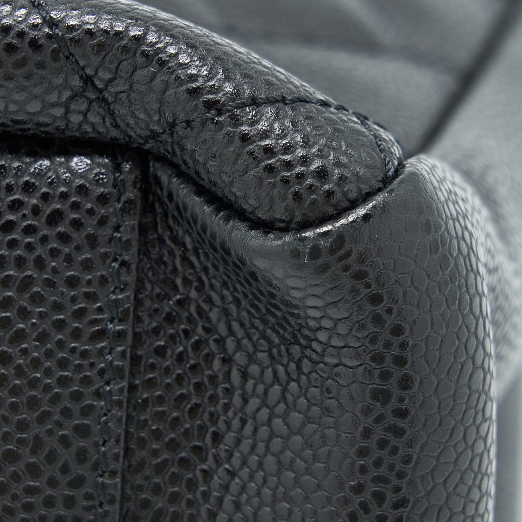 Chanel Grand Shopping Tote Bag Caviar Black