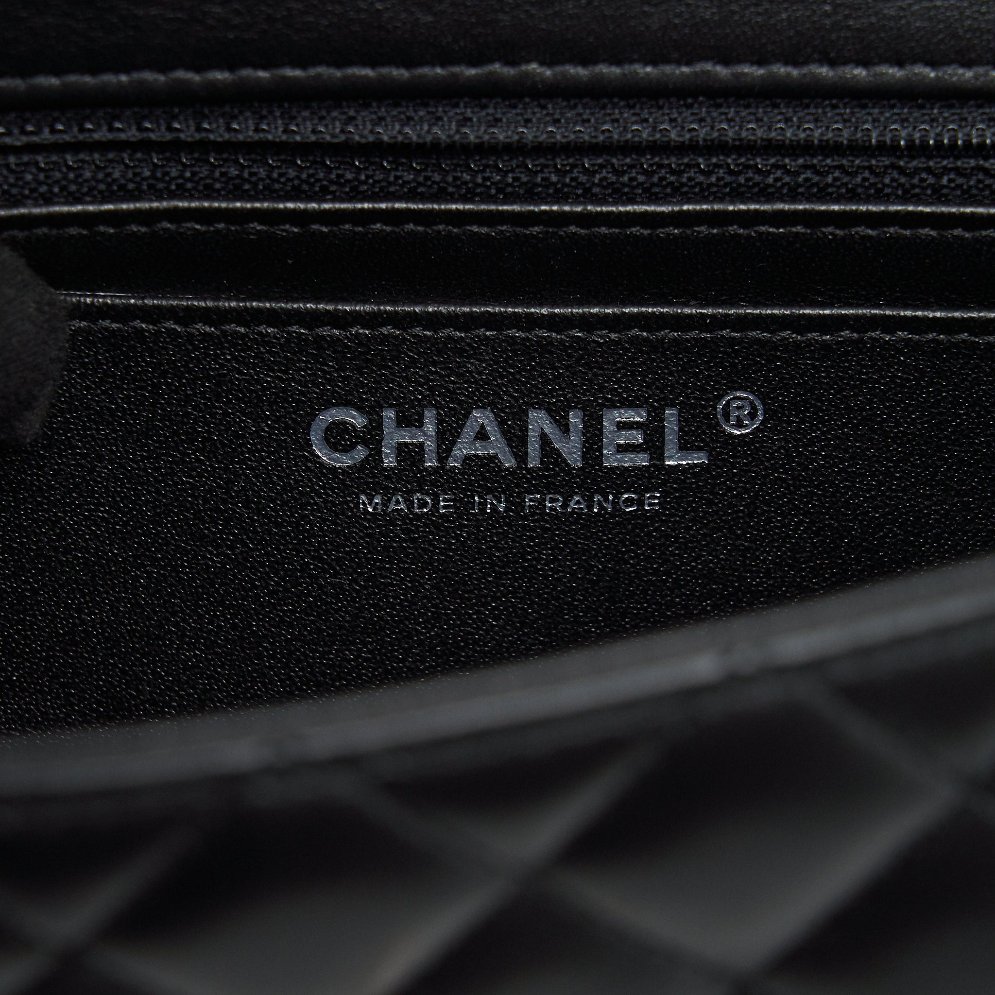 Chanel mini Rectangular Flap bag Lambskin black