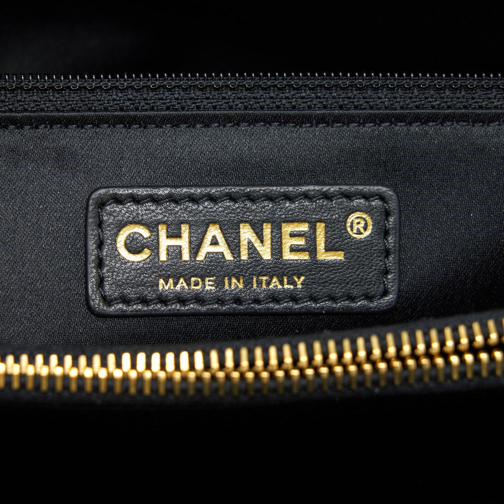 Chanel Grand Shopping Tote Bag Caviar Black