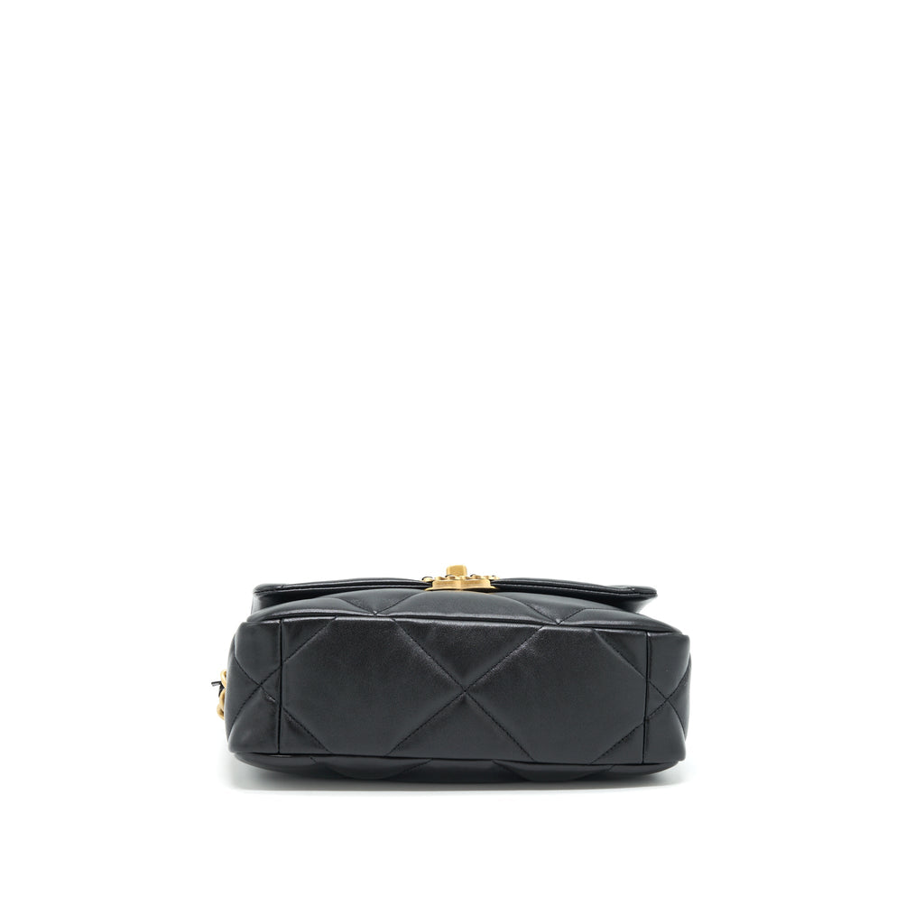 Chanel Small 19 Bag Lambskin Black
