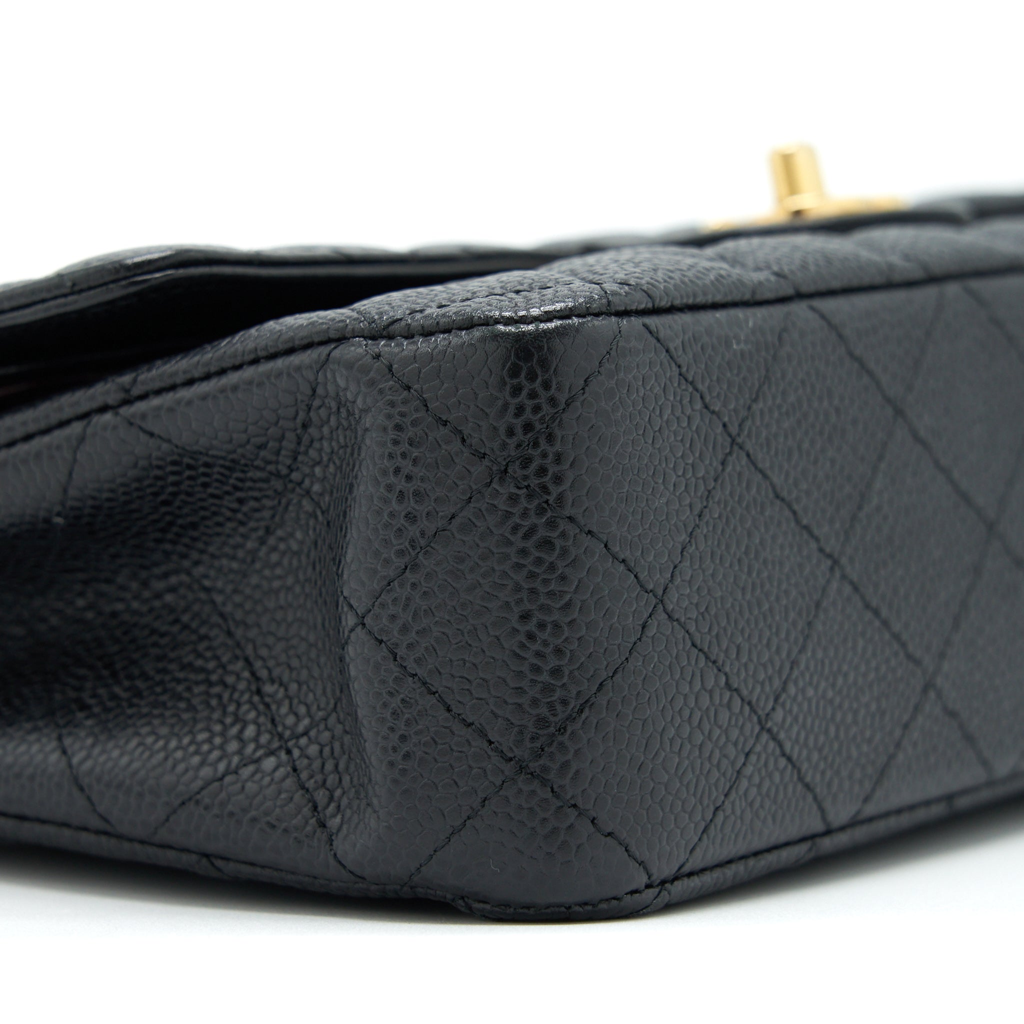 Chanel Medium Classic Double Flap Bag Caviar Black