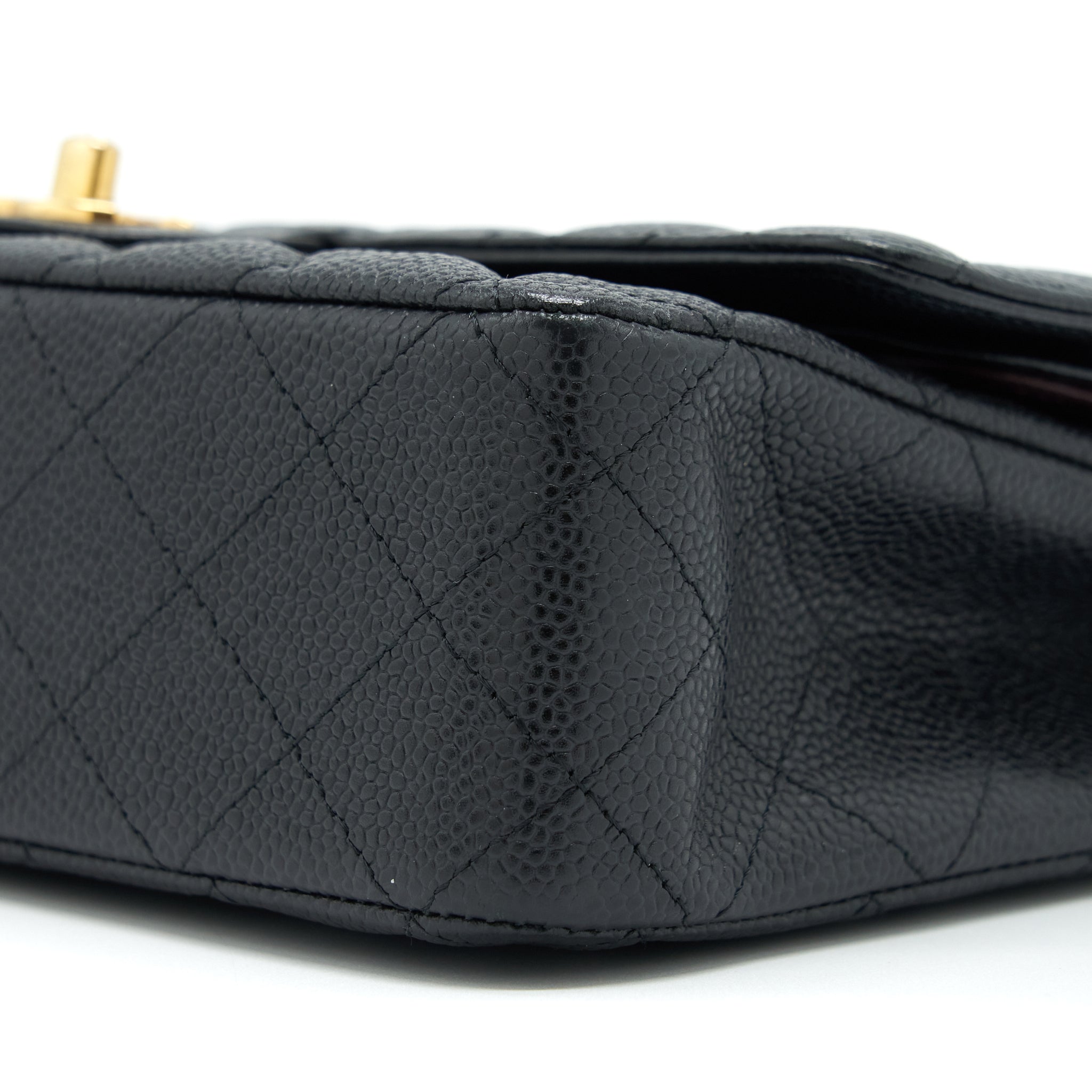 Chanel Medium Classic Double Flap Bag Caviar Black