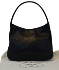 PRADA Milano Black Leather Hobo Shoulder Bag