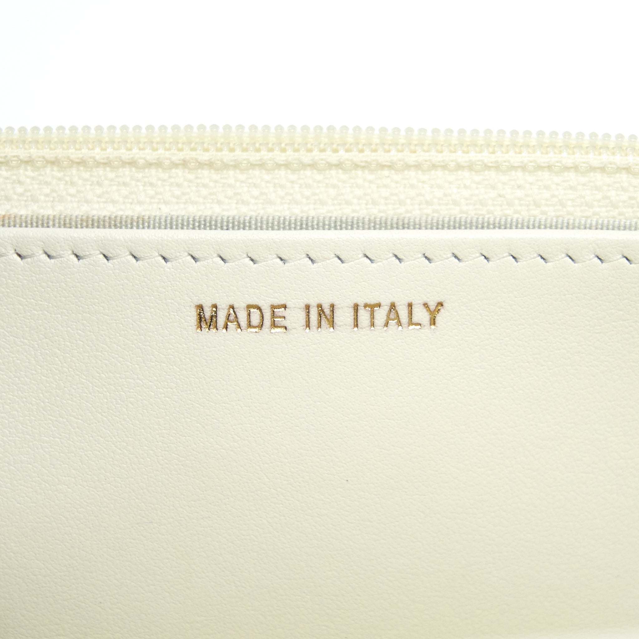 Chanel Boy Wallet On Chain Caviar White L