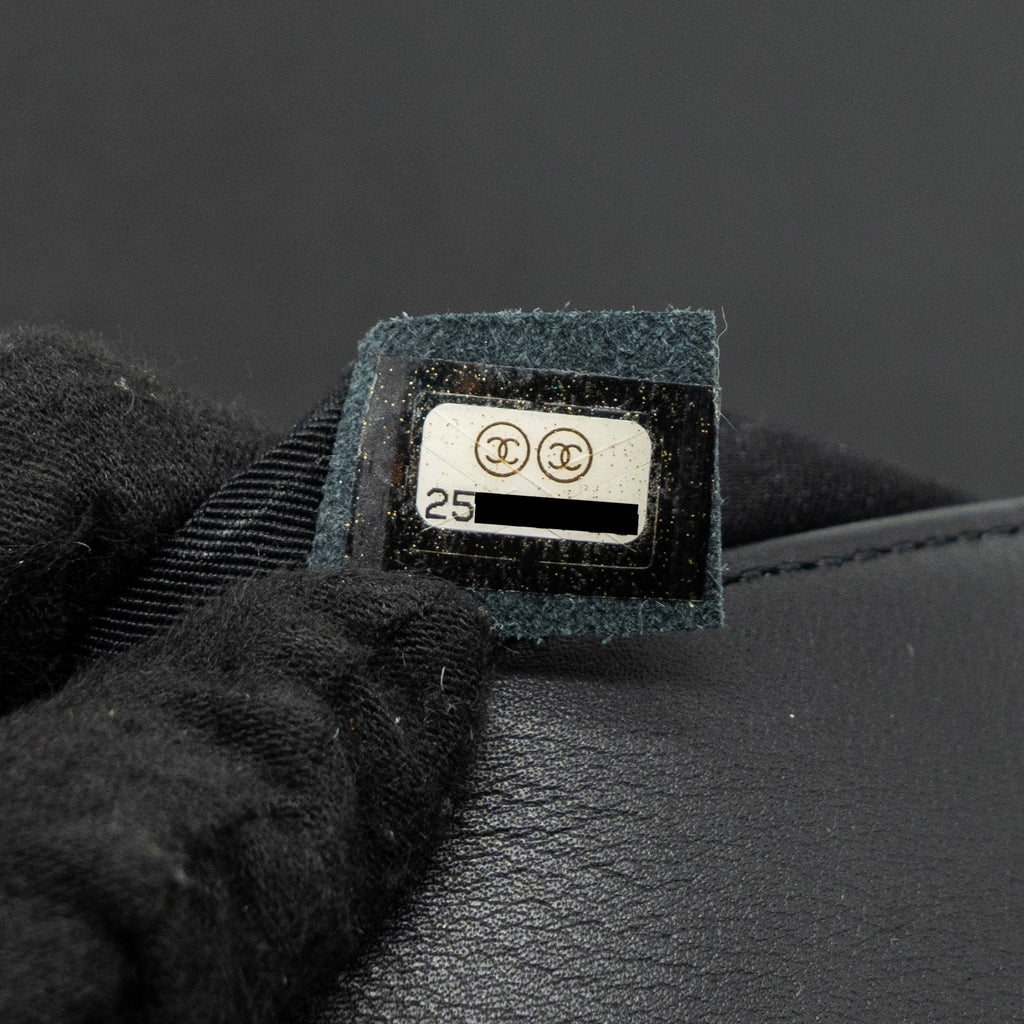 Chanel Medium Boy Bag Calfskin Black