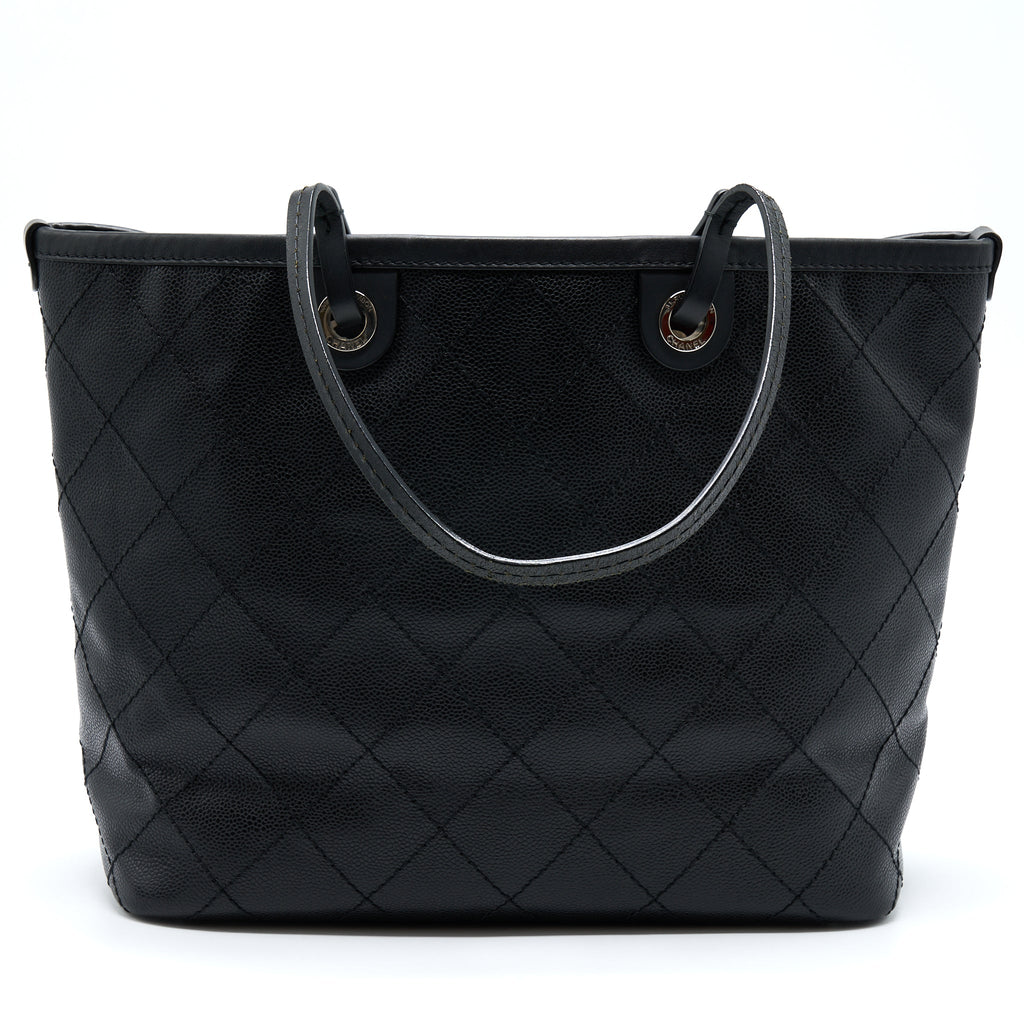 Chanel Tote Bag Caviar Black