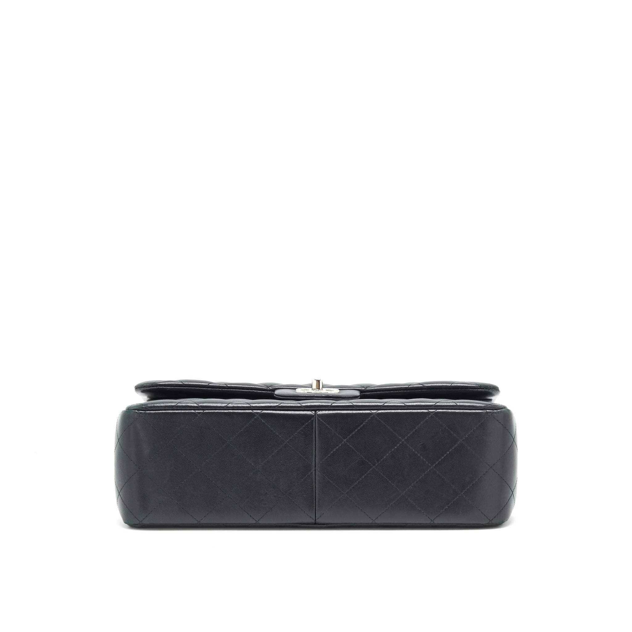 Chanel Classic jumbo Double flap Bag Lambskin Black