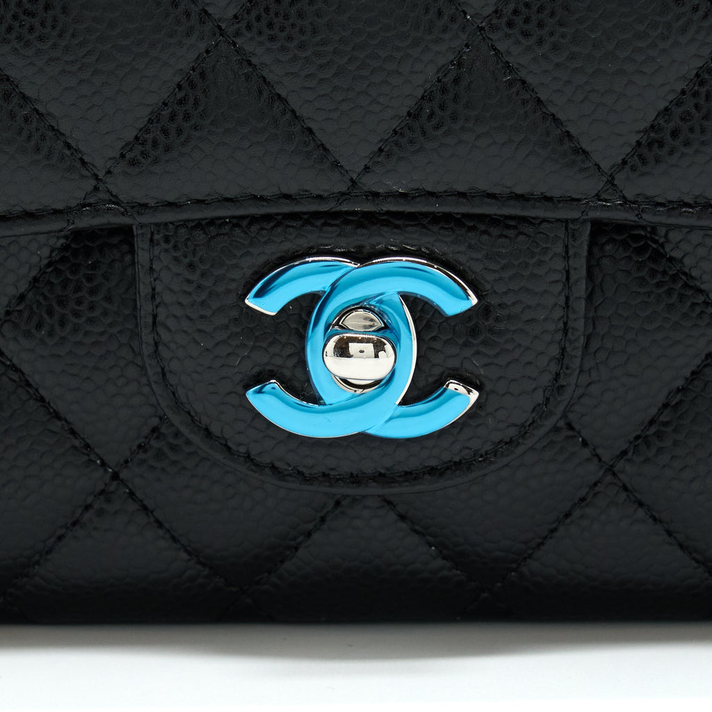 Chanel Classic Double Flap Bag Caviar Black