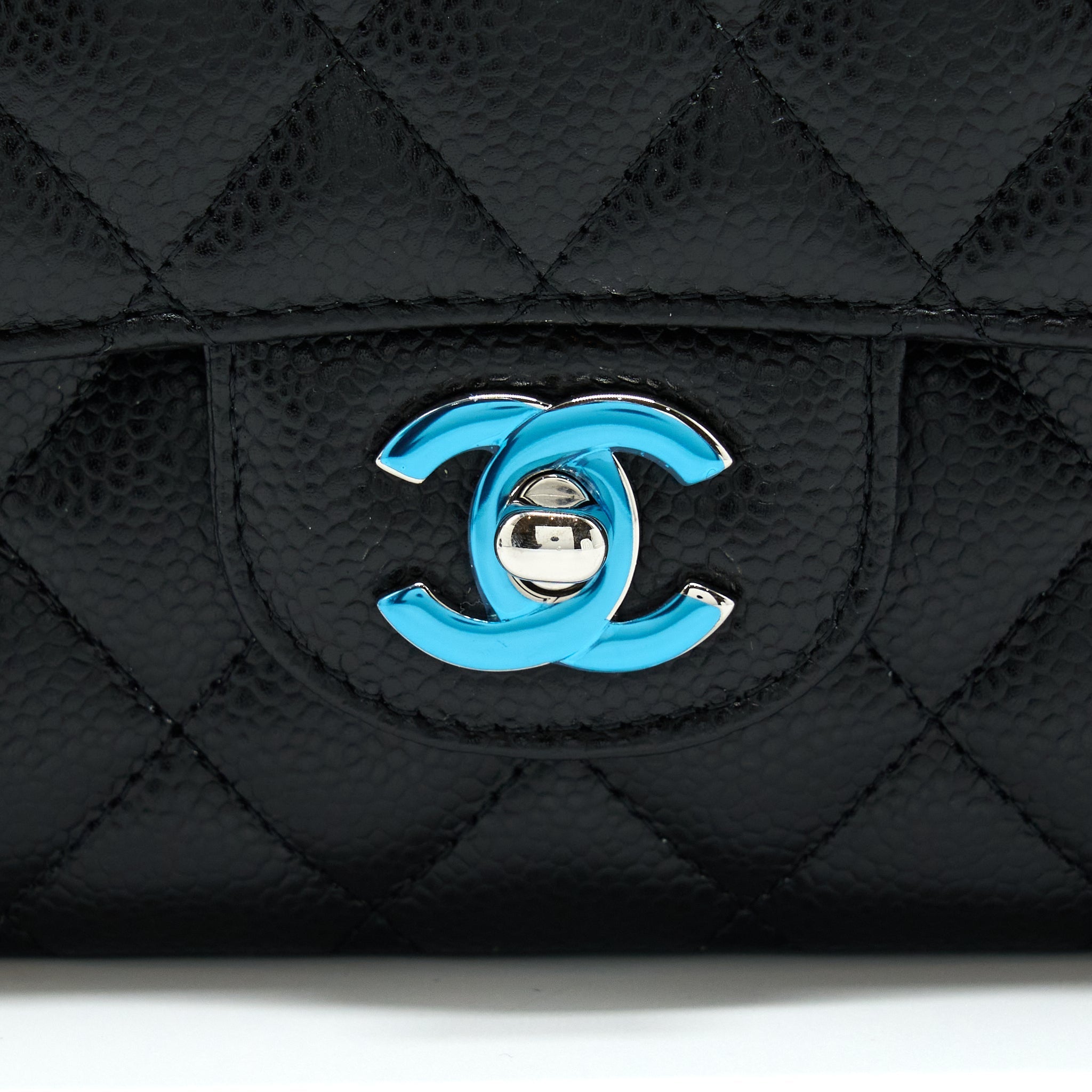 Chanel Classic Double Flap Bag Caviar Black