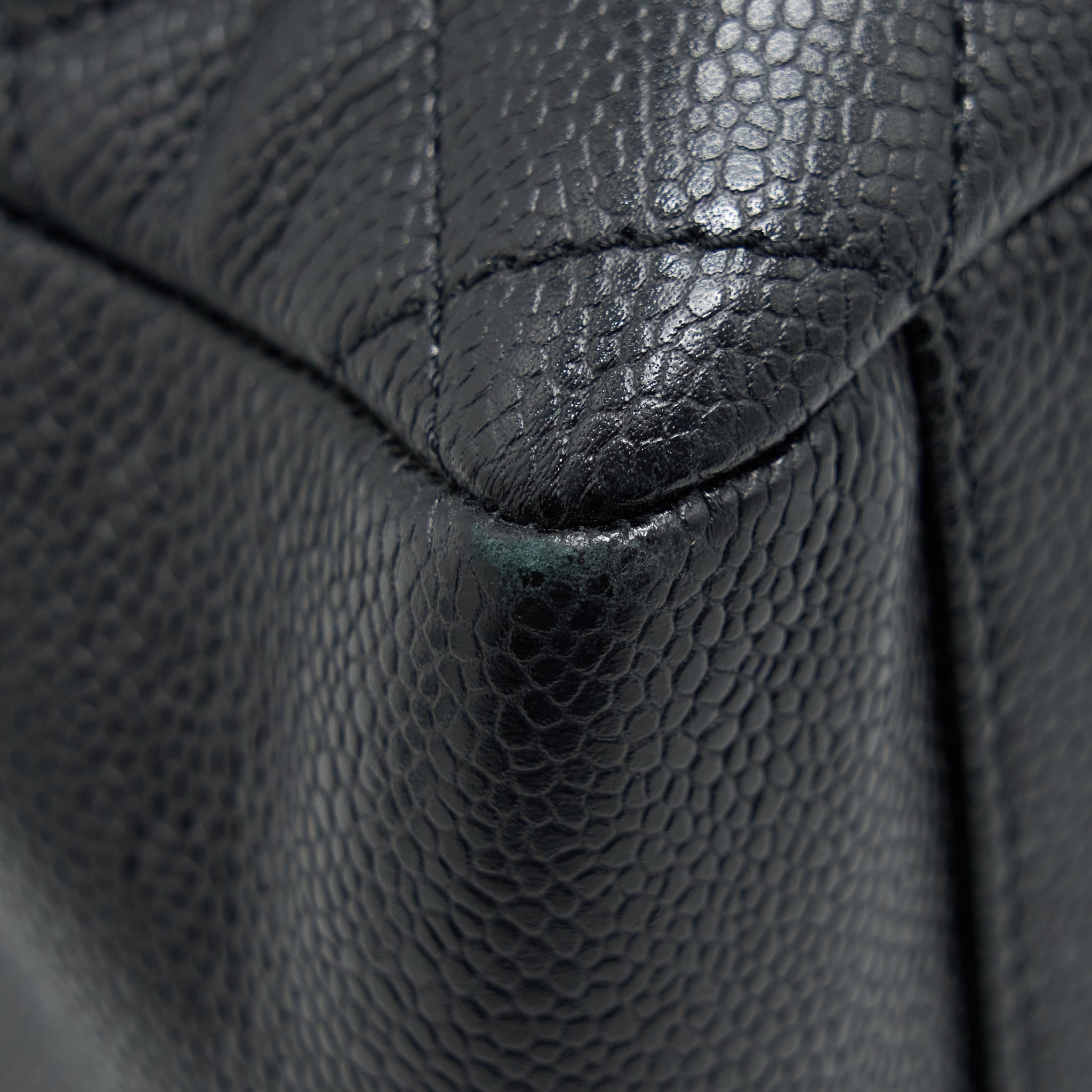 Chanel Grand Shopping Tote Bag Caviar Black