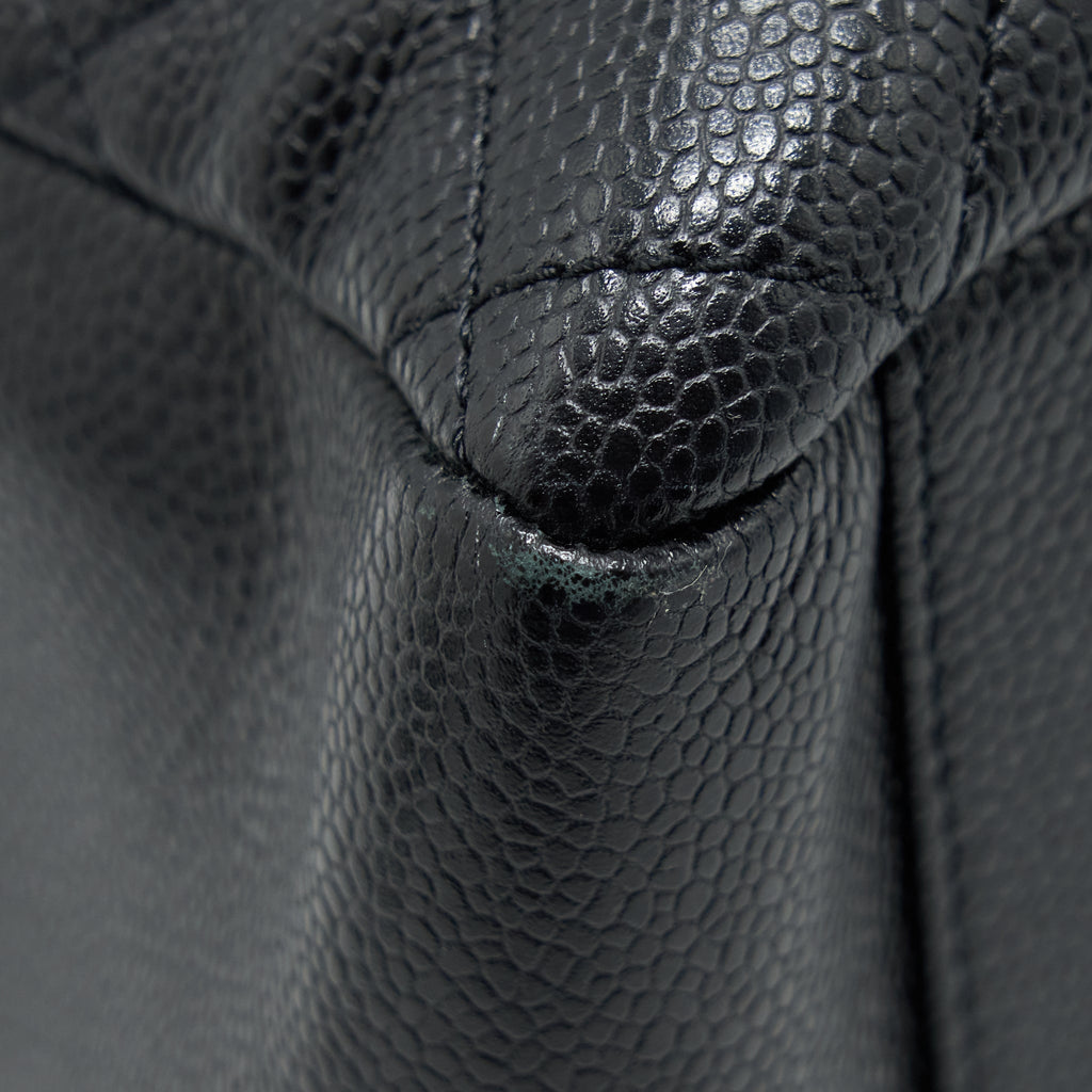 Chanel Grand Shopping Tote Bag Caviar Black