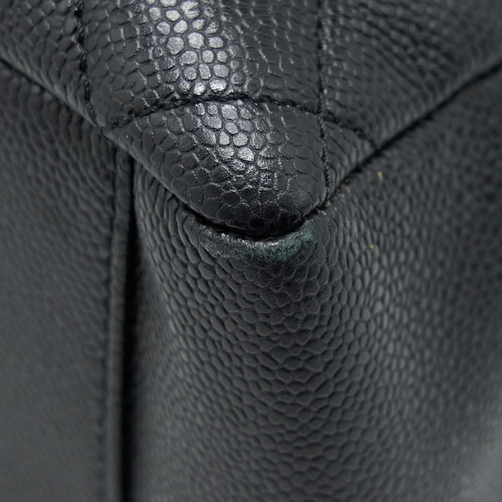 Chanel Grand Shopping Tote Bag Caviar Black