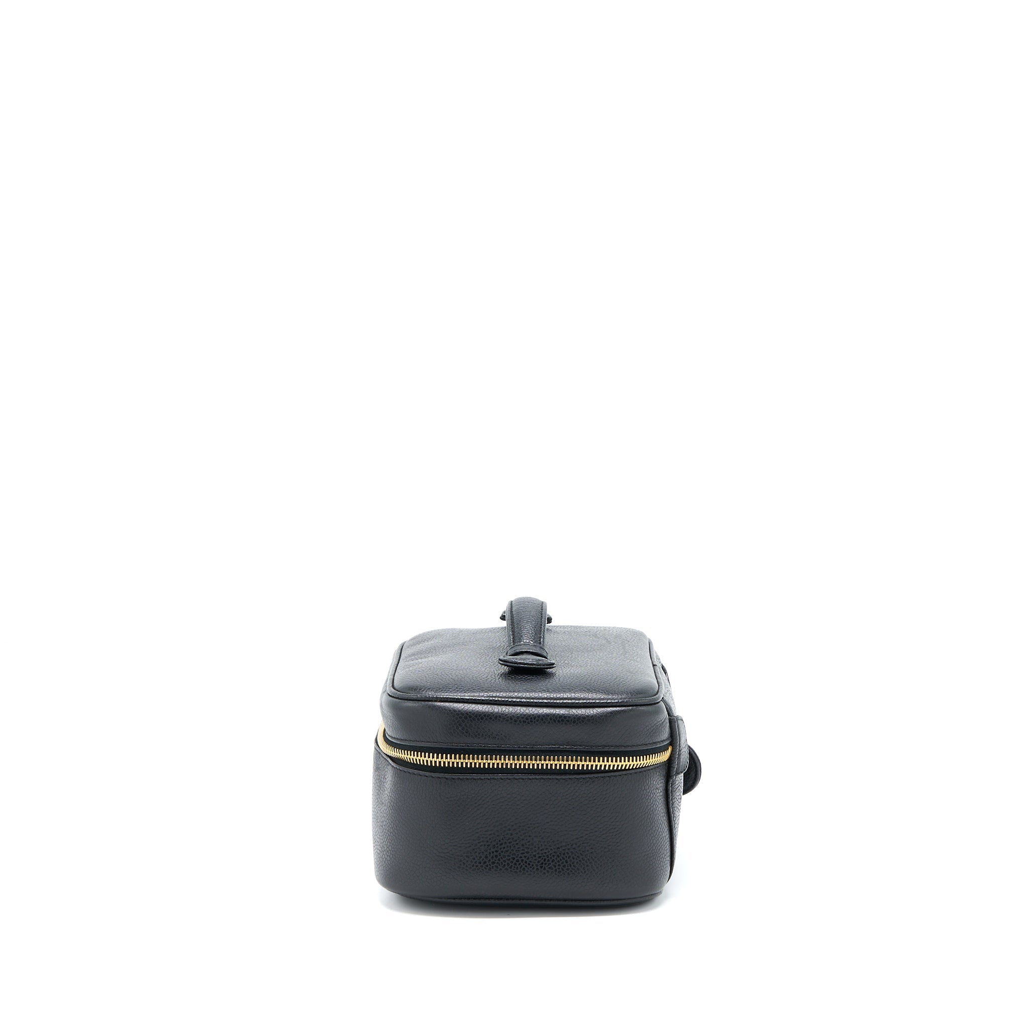 Chanel Vintage Vanity Case Caviar Black