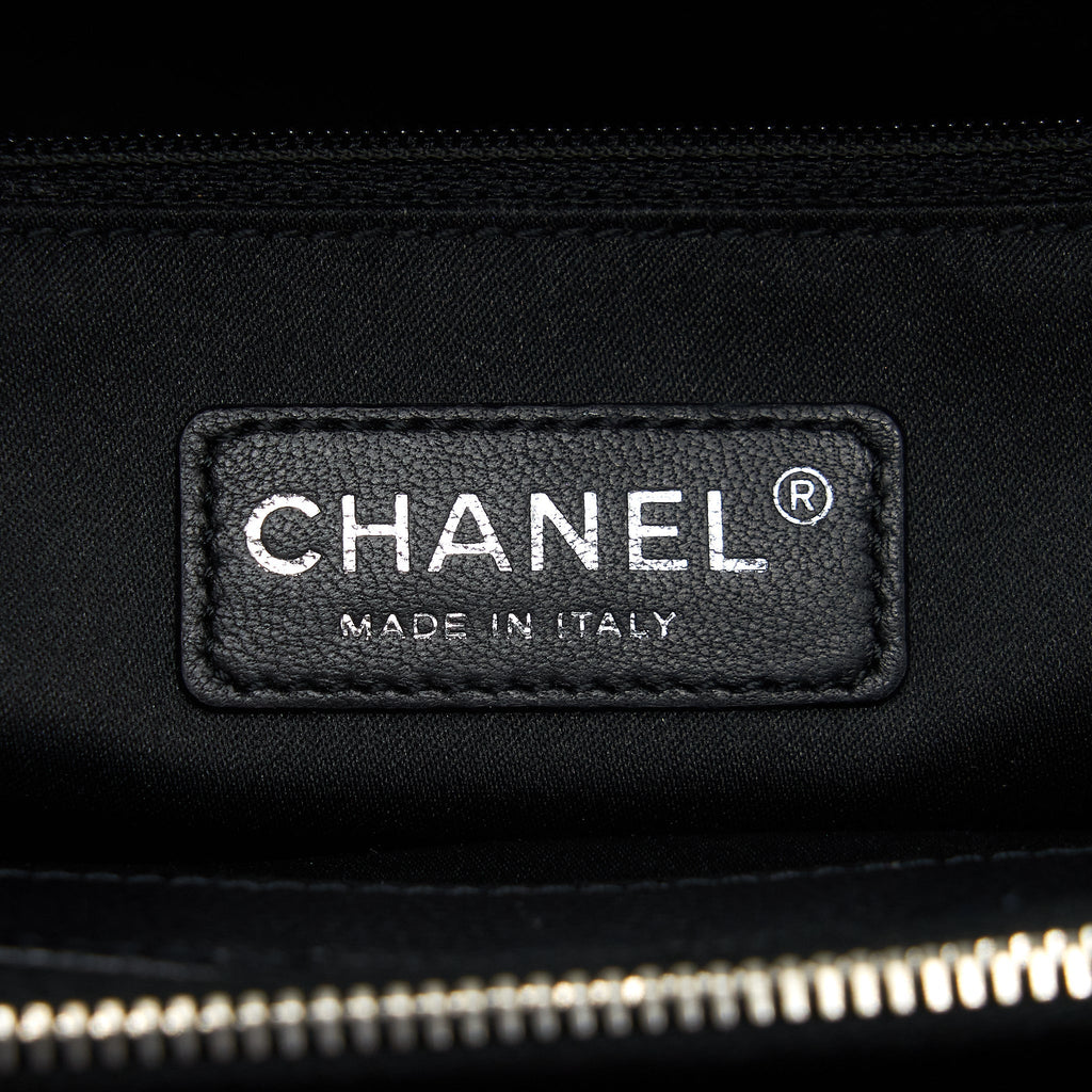 Chanel Grand Shopping Tote Bag Caviar Black