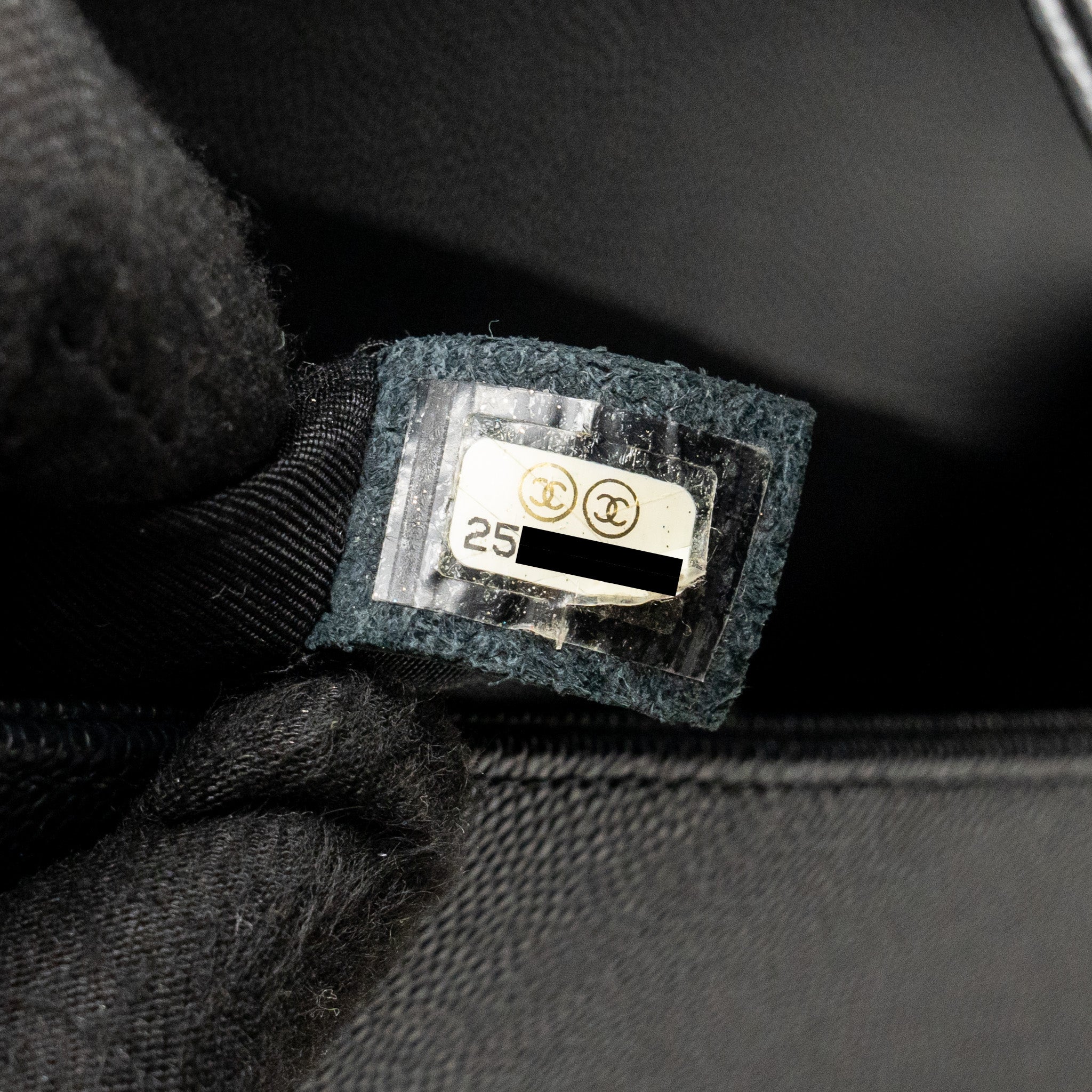 CHANEL Medium Boy Bag Caviar Black