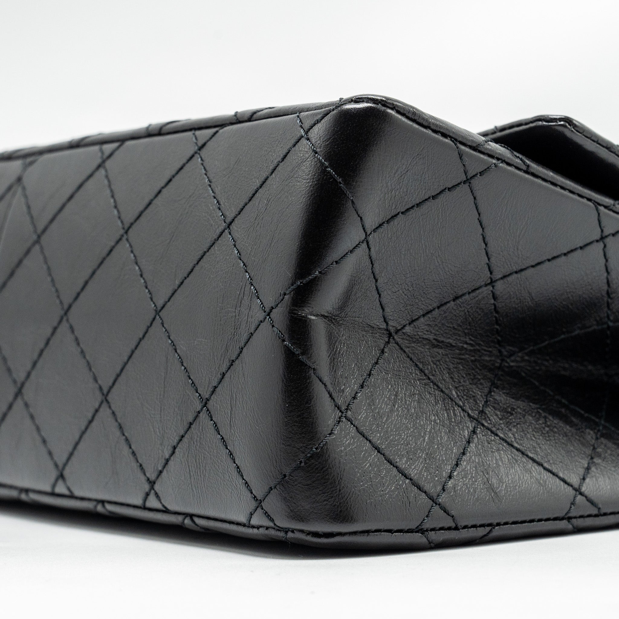Chanel Large 2.55 Reissue Flap Bag Aged Calfskin Black