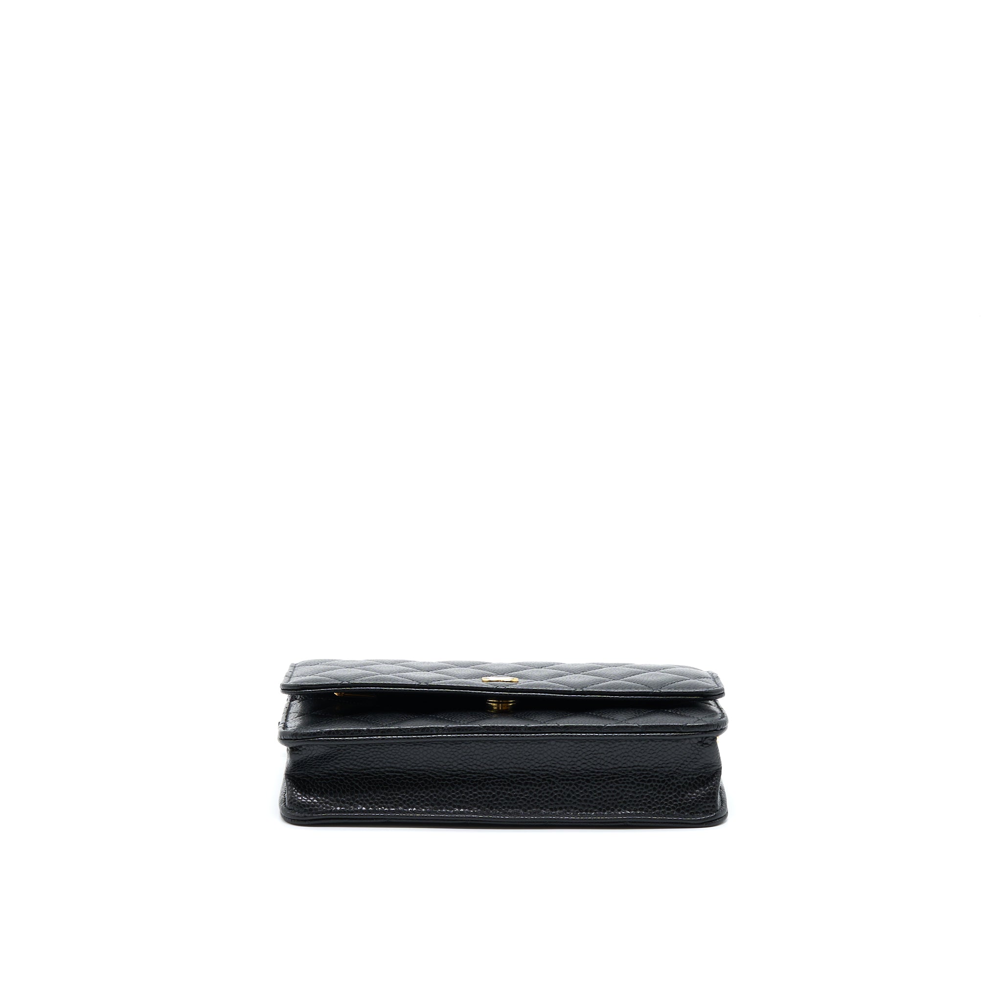 Chanel Classic Wallet On Chain Caviar Black
