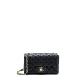 Chanel mini Rectangular Flap Bag Lambskin black L