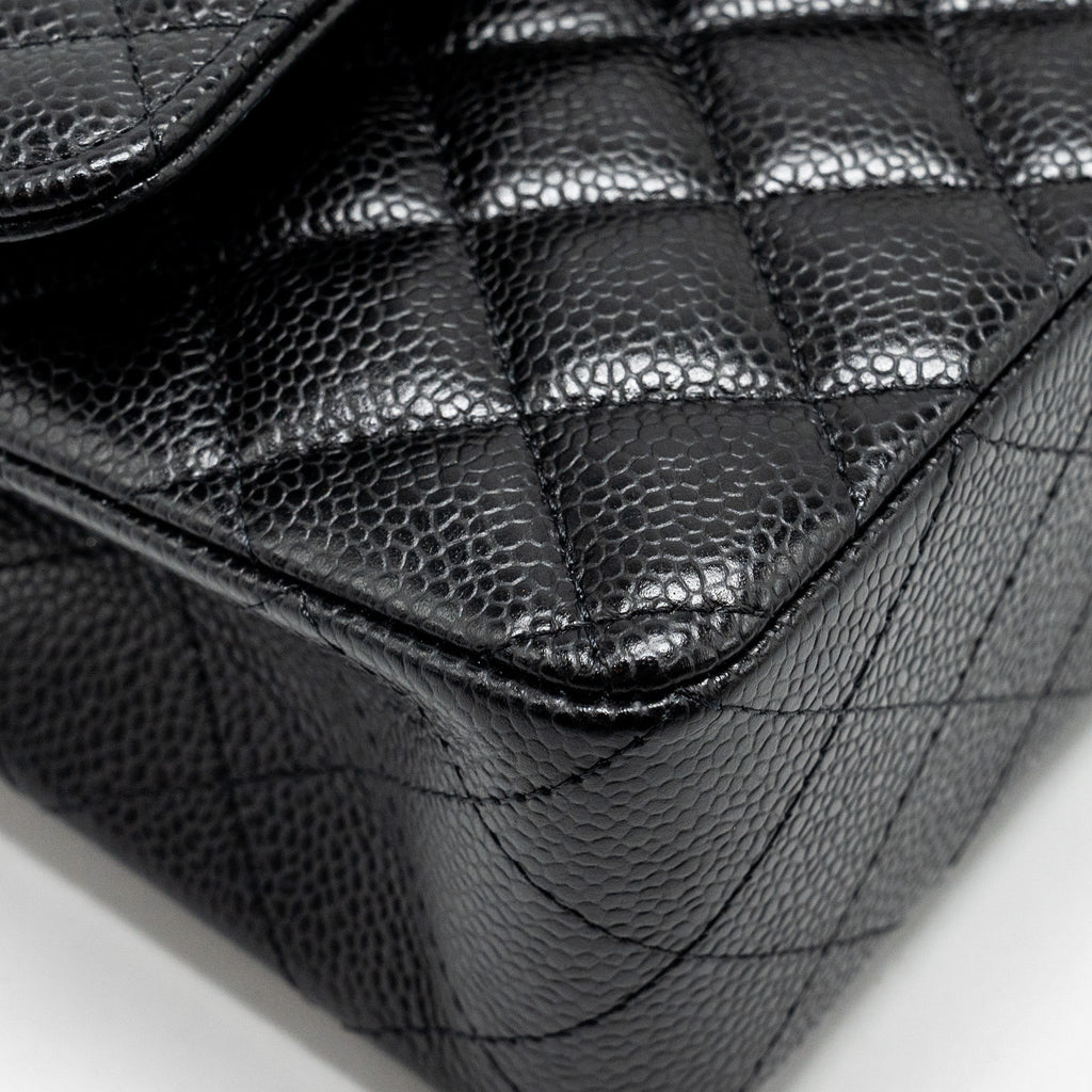 Chanel Small Classic Double Flap Bag Caviar Black