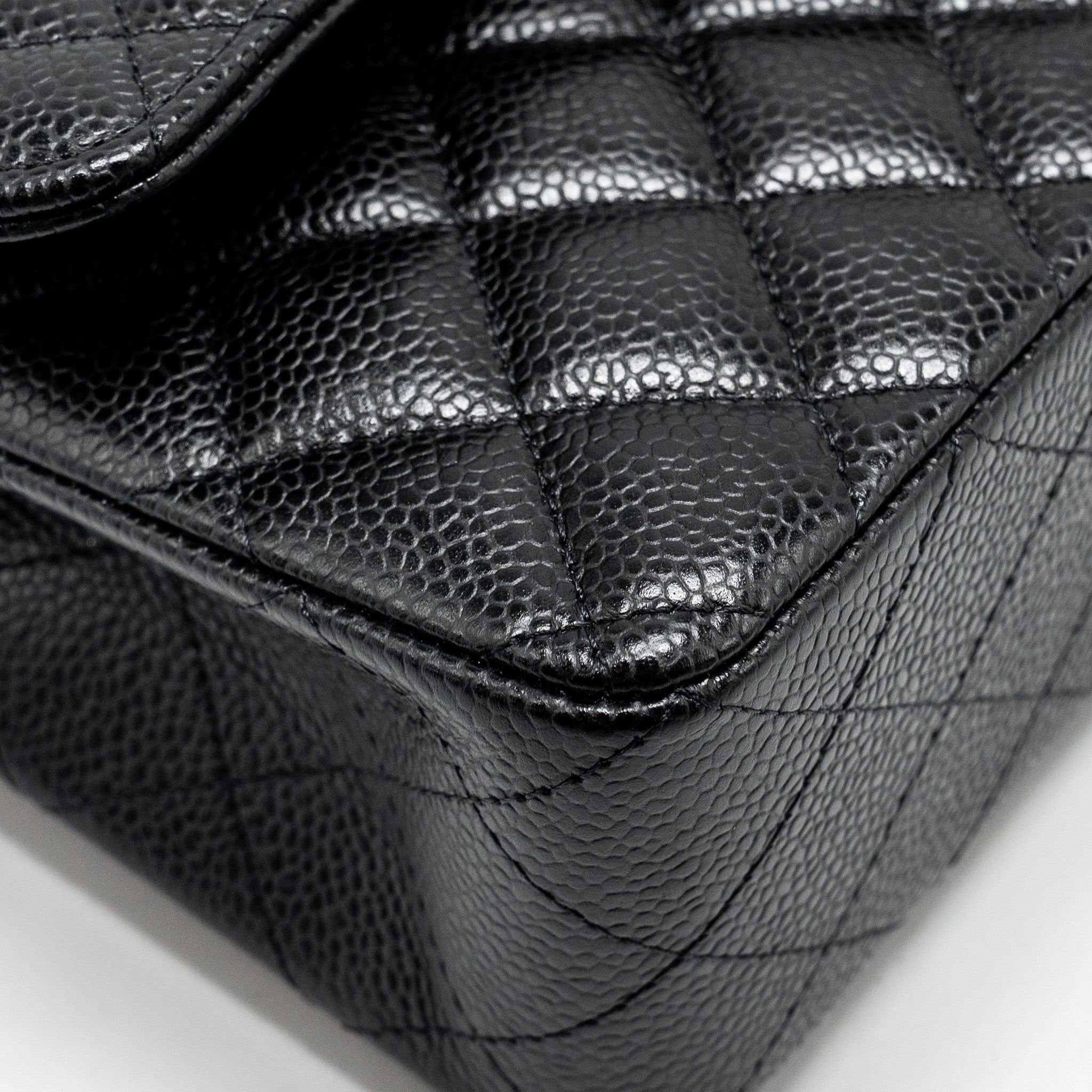 Chanel Small Classic Double Flap Bag Caviar Black