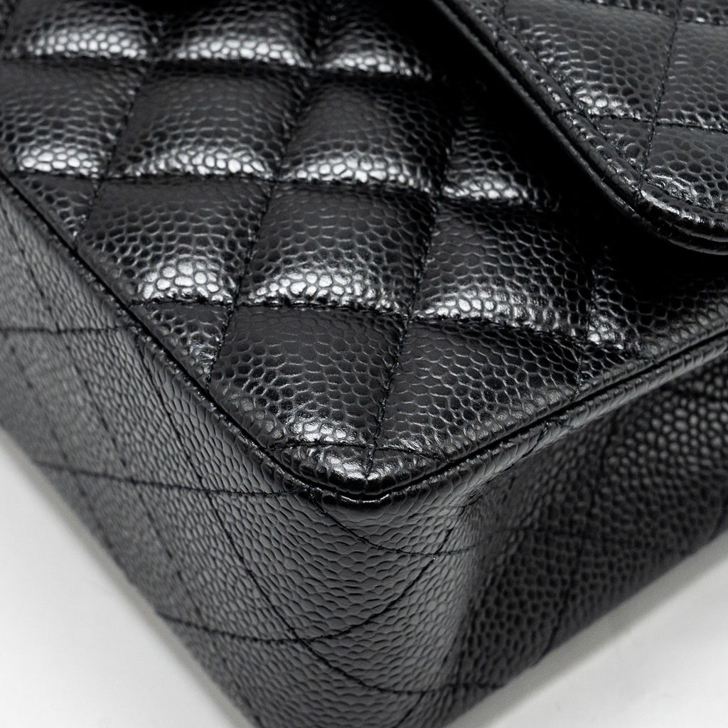 Chanel Small Classic Double Flap Bag Caviar Black